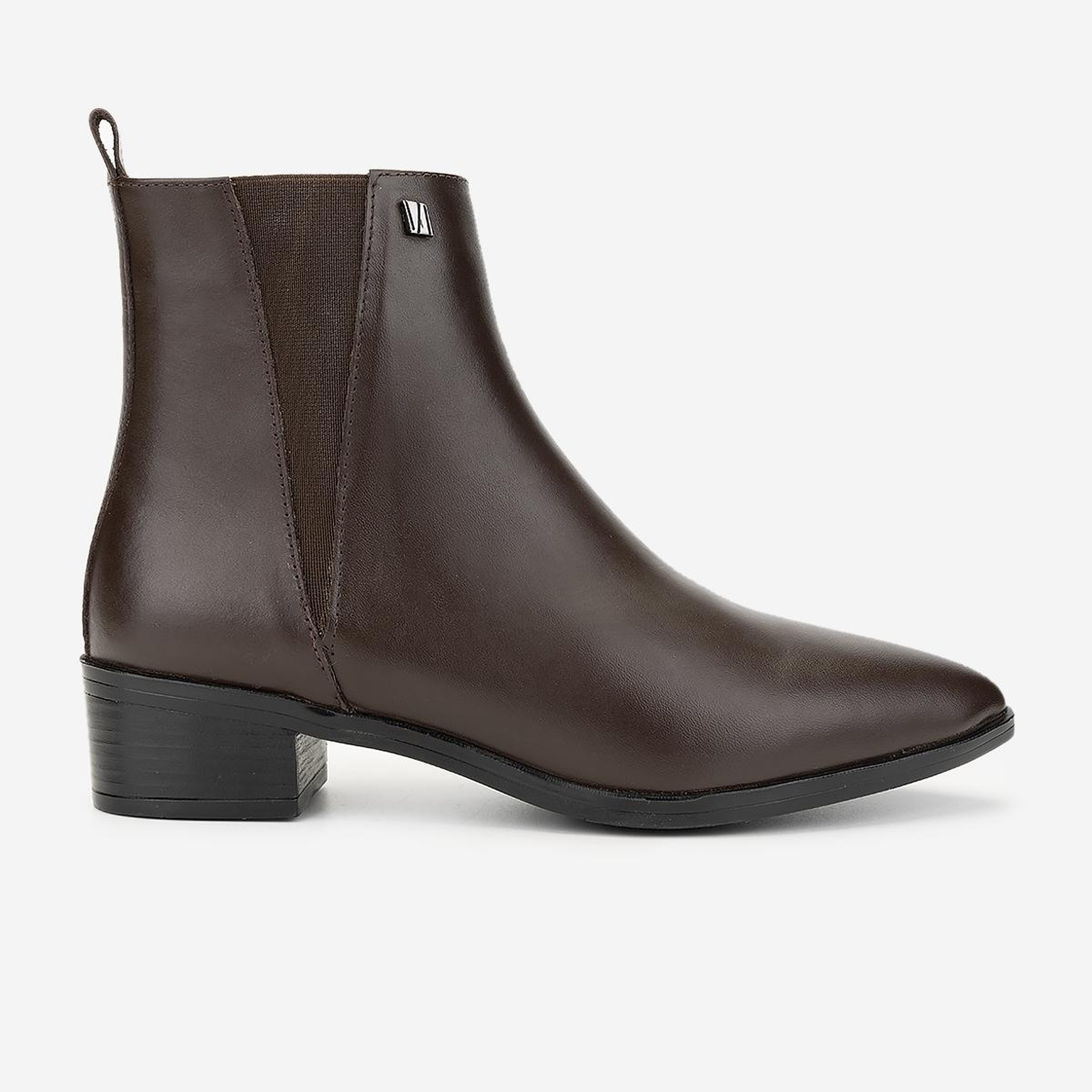 Valmenti Kadın Hakiki Deri Kahverengi Topuklu Bot