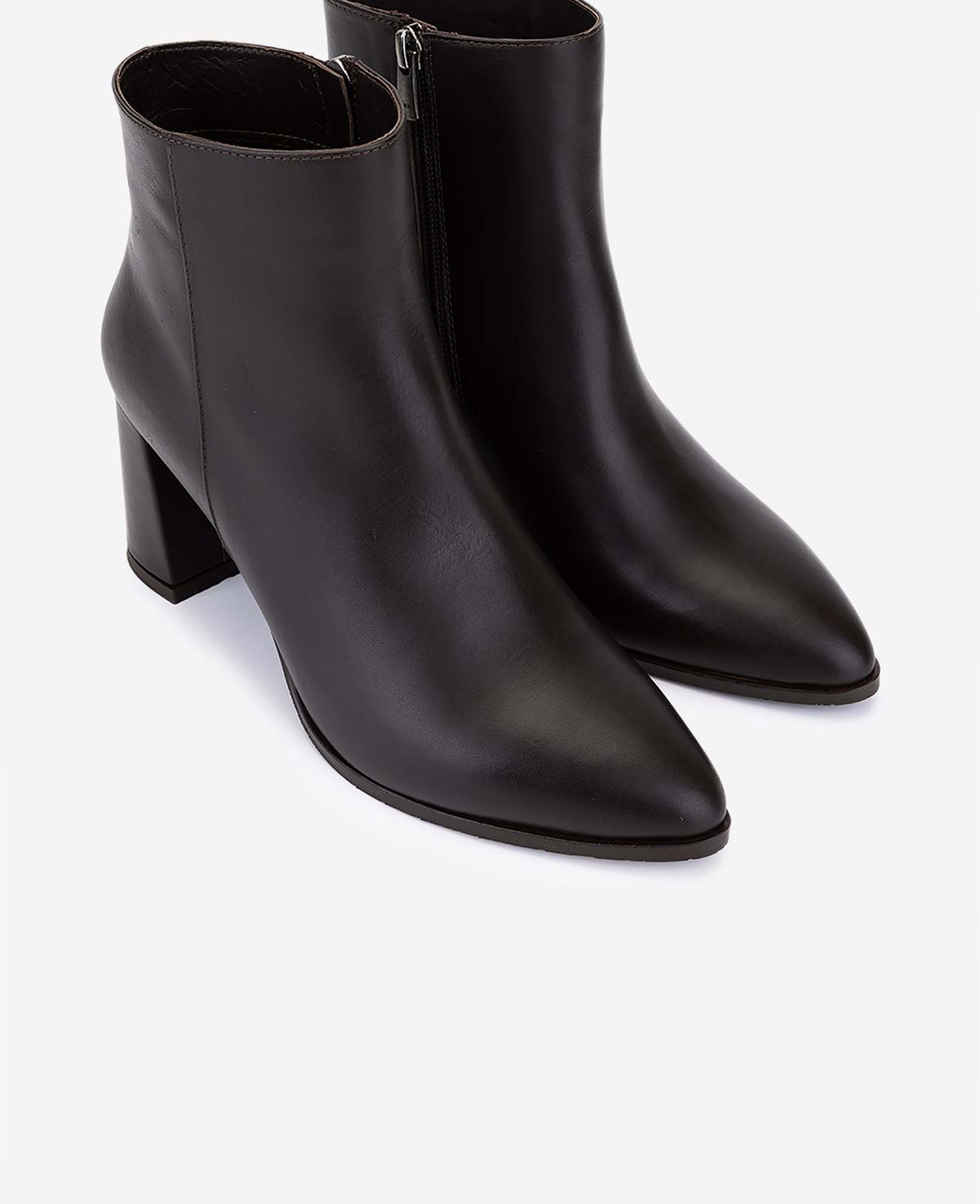 Valmenti Kadın Hakiki Deri Kahverengi Topuklu Bot