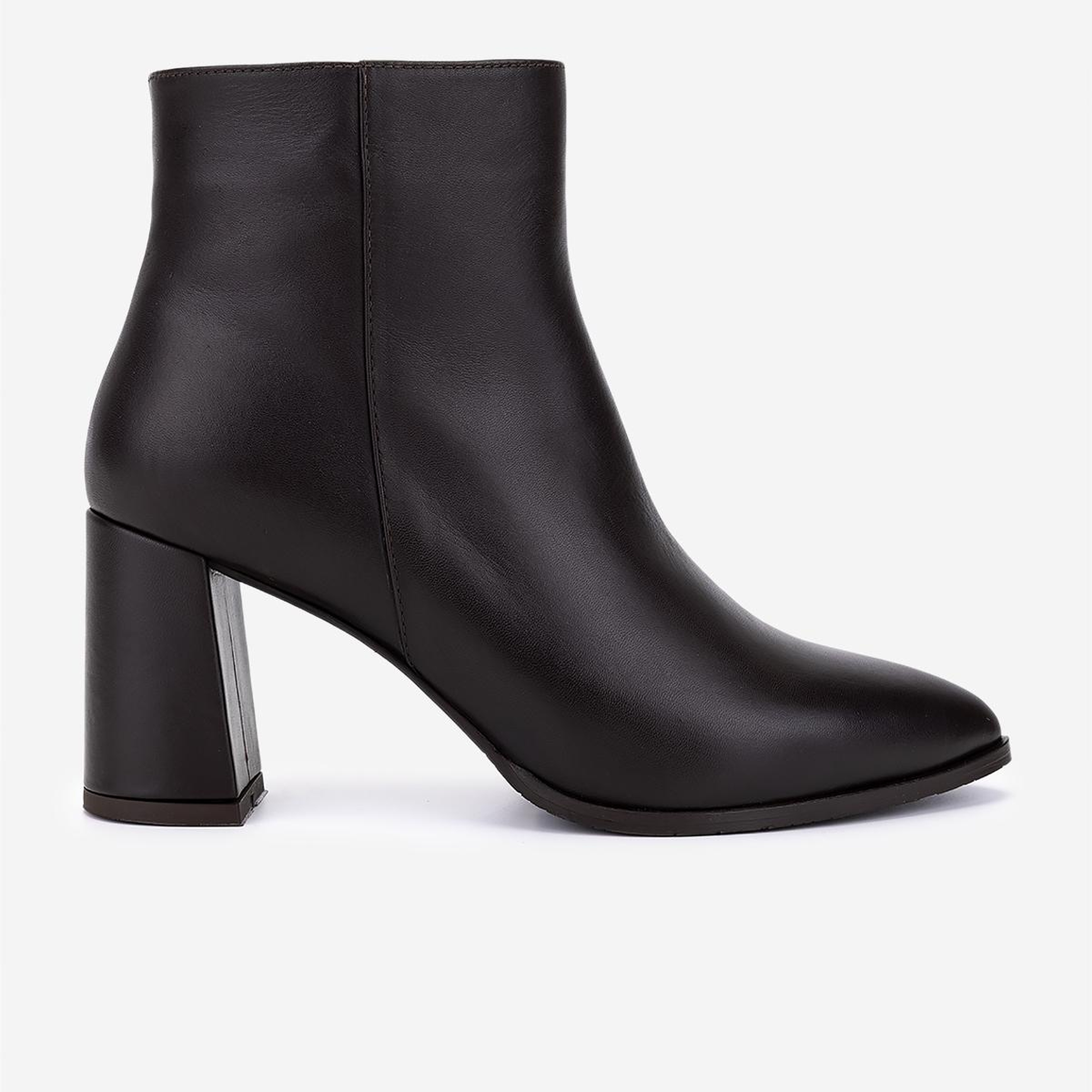 Valmenti Kadın Hakiki Deri Kahverengi Topuklu Bot