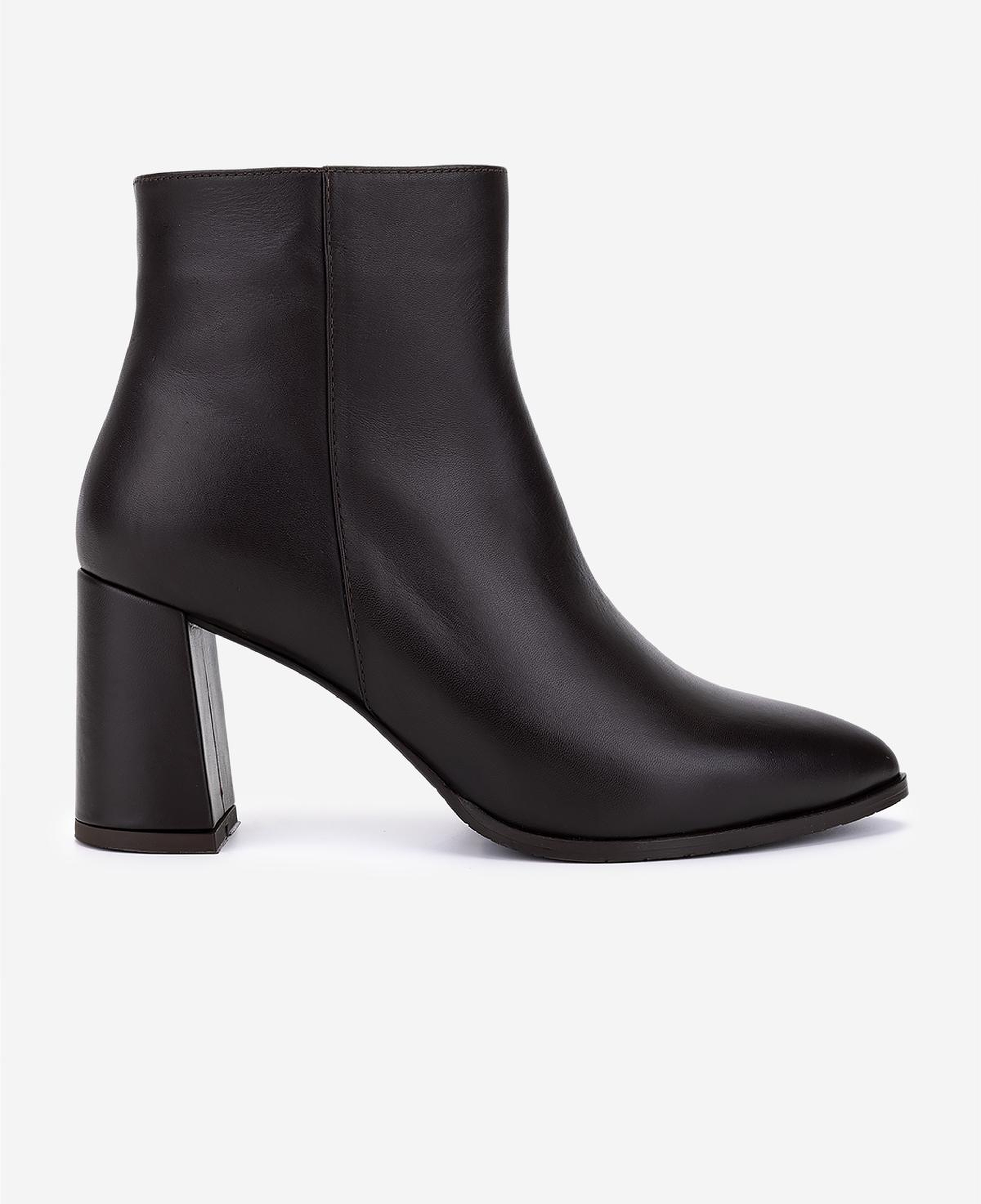 Valmenti Kadın Hakiki Deri Kahverengi Topuklu Bot