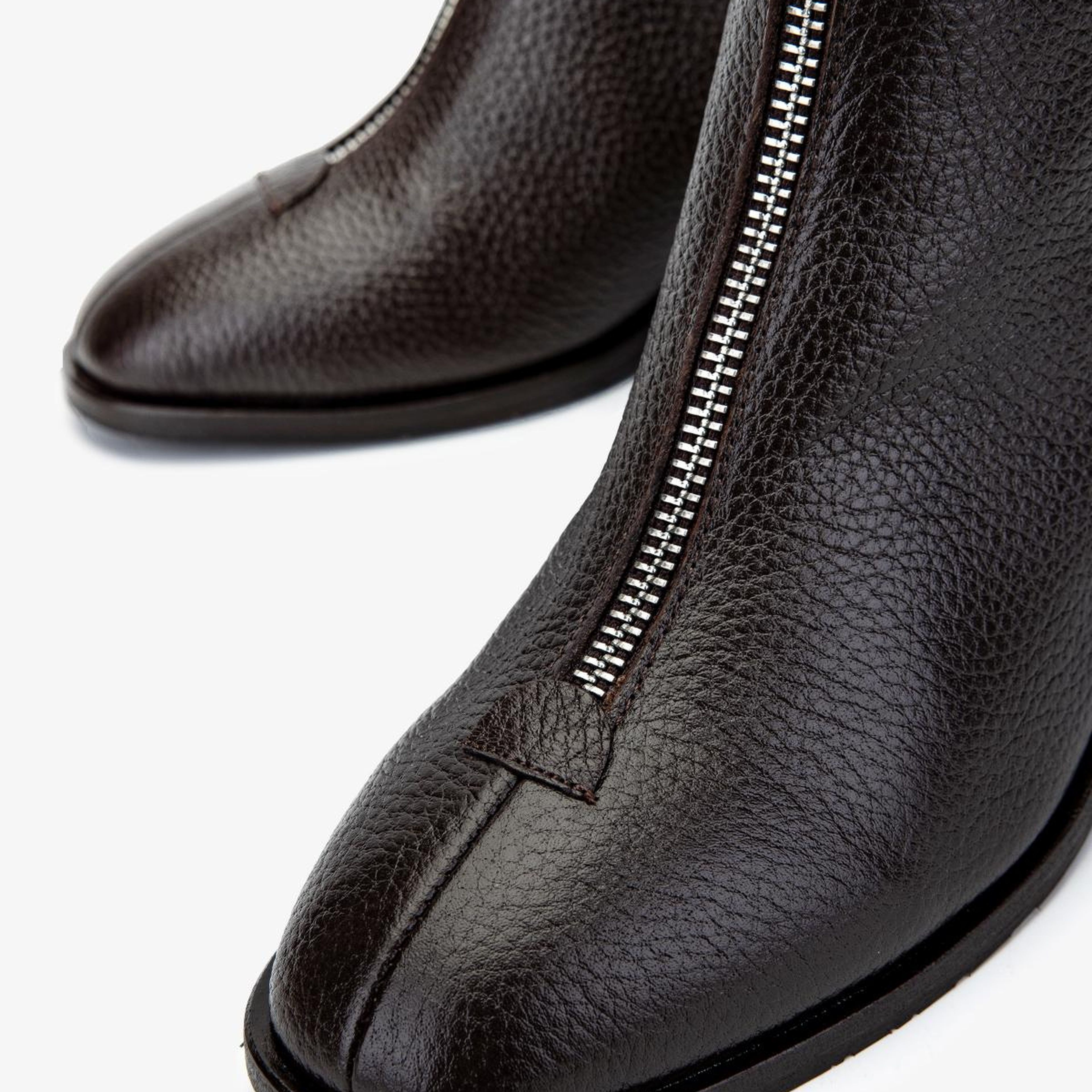 Valmenti Kadın Hakiki Deri Kahverengi Topuklu Bot