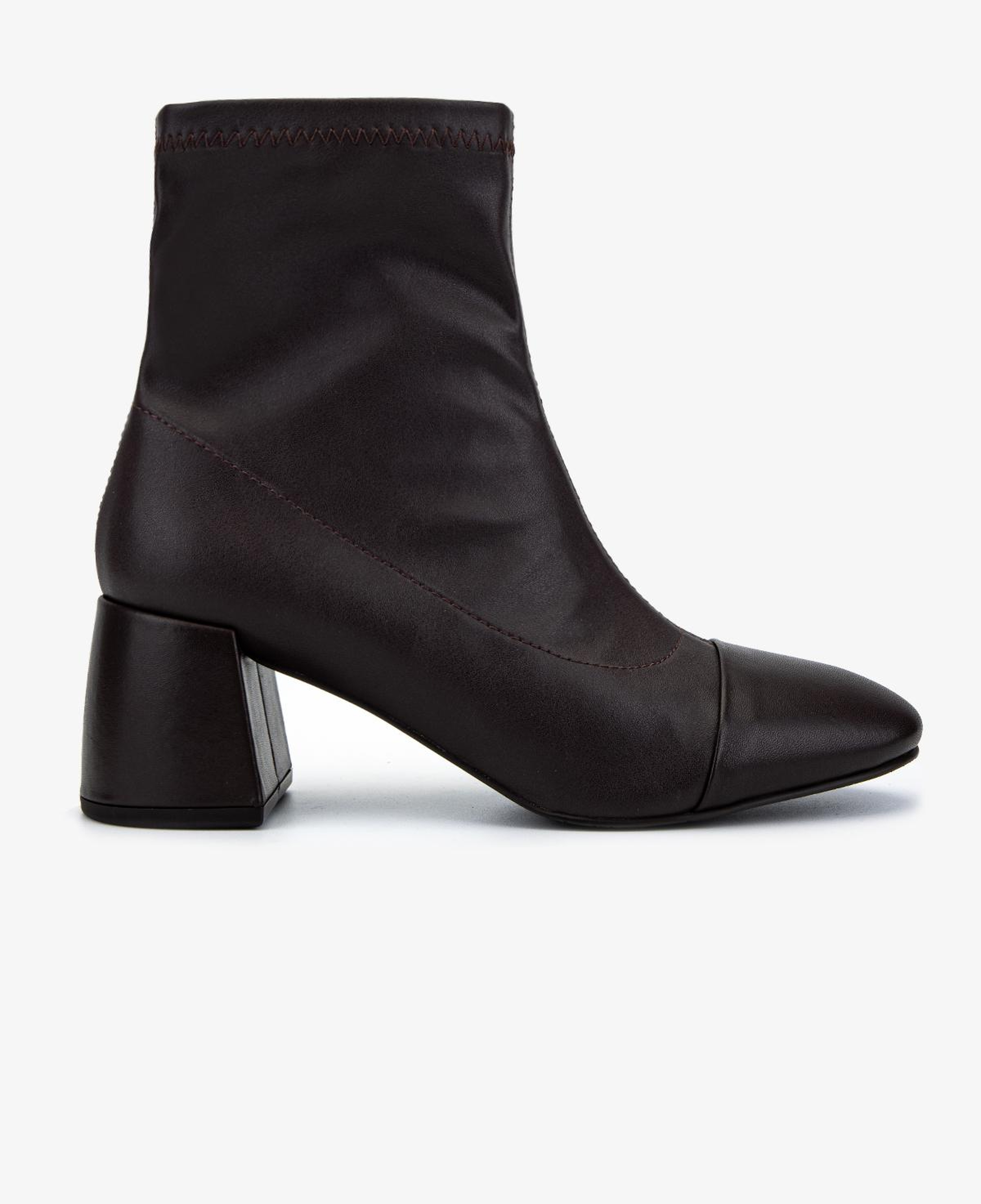 Valmenti Kadın Deri & Suni Kahverengi Topuklu Bot