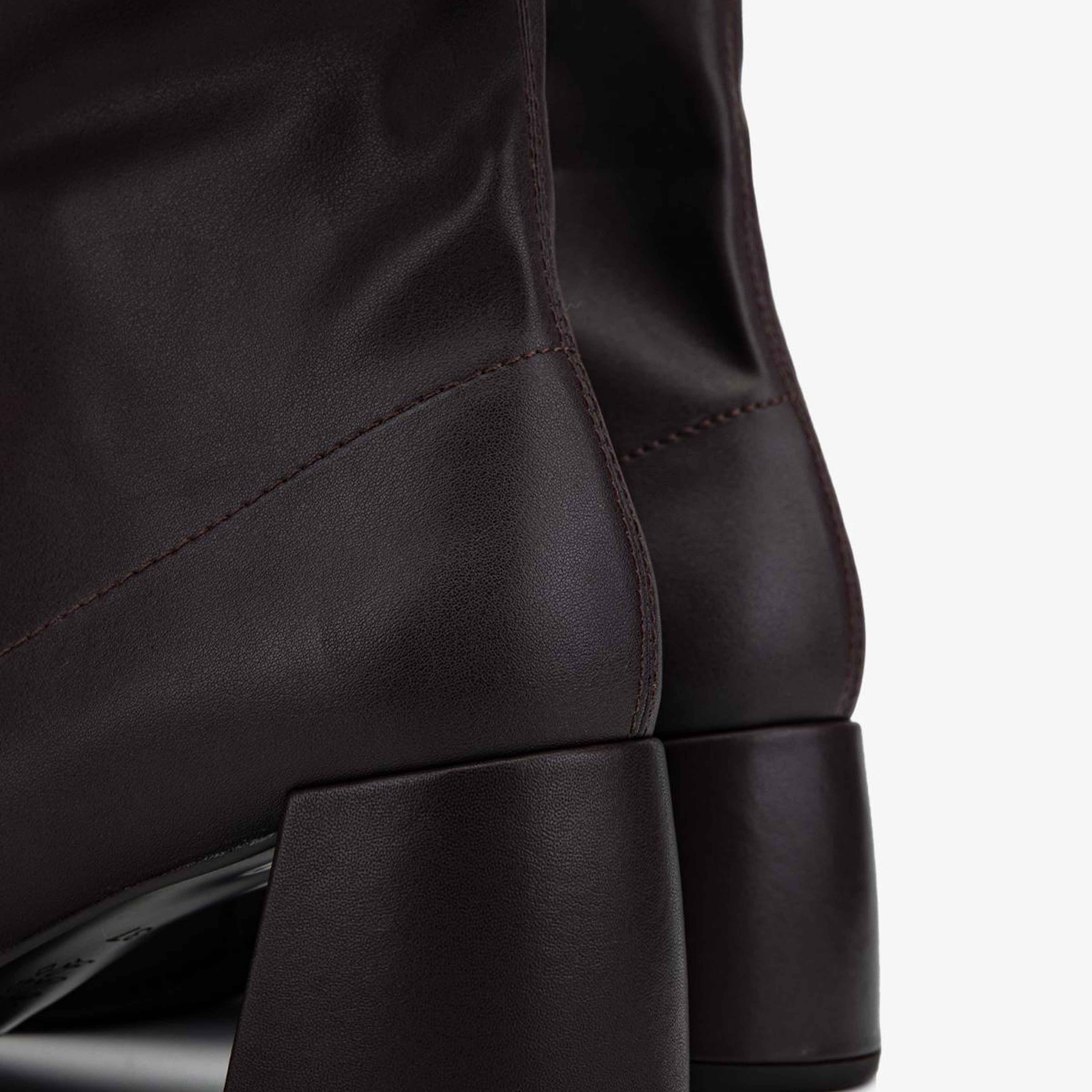 Valmenti Kadın Deri & Suni Kahverengi Topuklu Bot