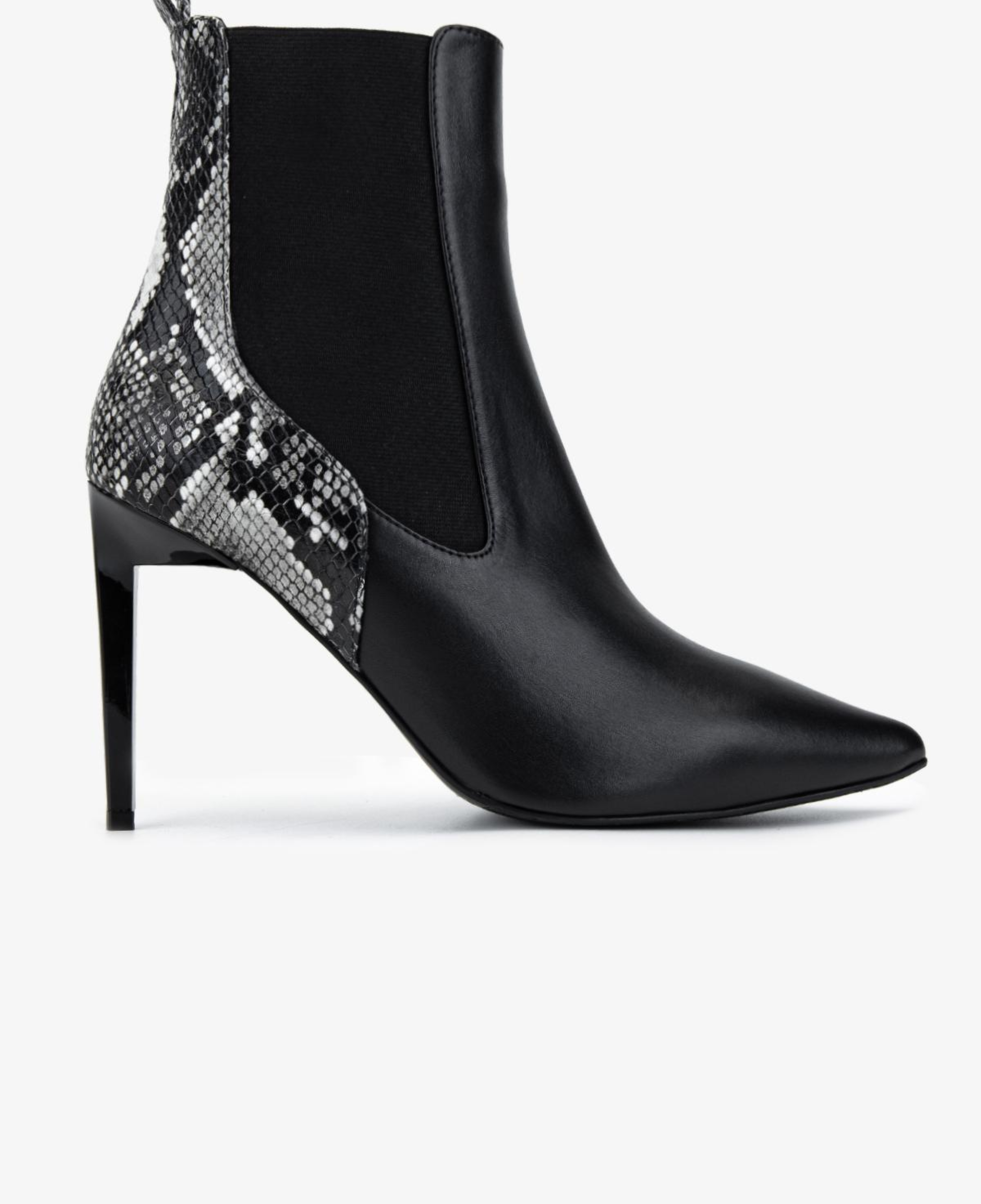 Valmenti Kadın Hakiki Deri Siyah Topuklu Bot