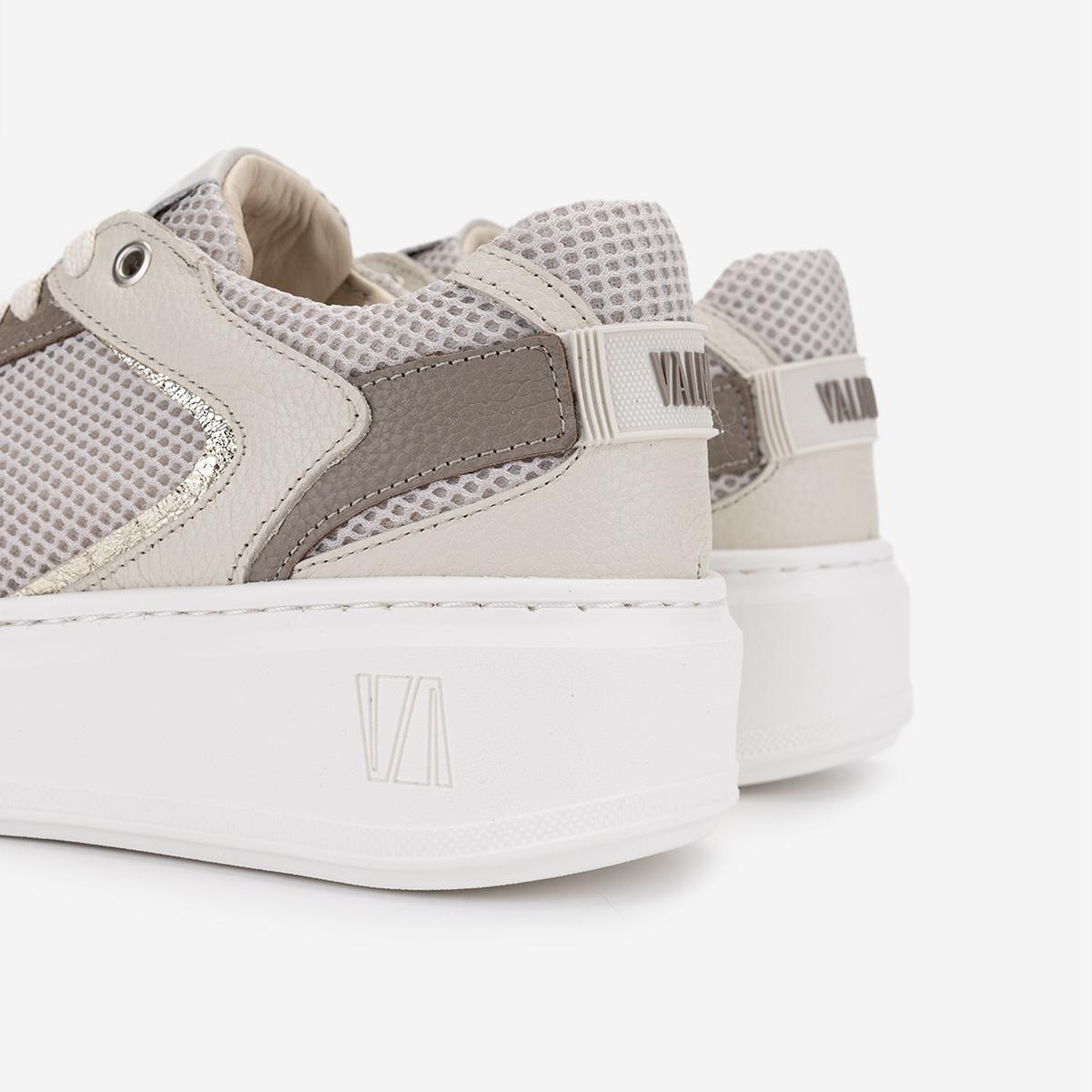 Valmenti Kadın Deri & Tekstil Bej Sneakers & Spor Ayakkabı