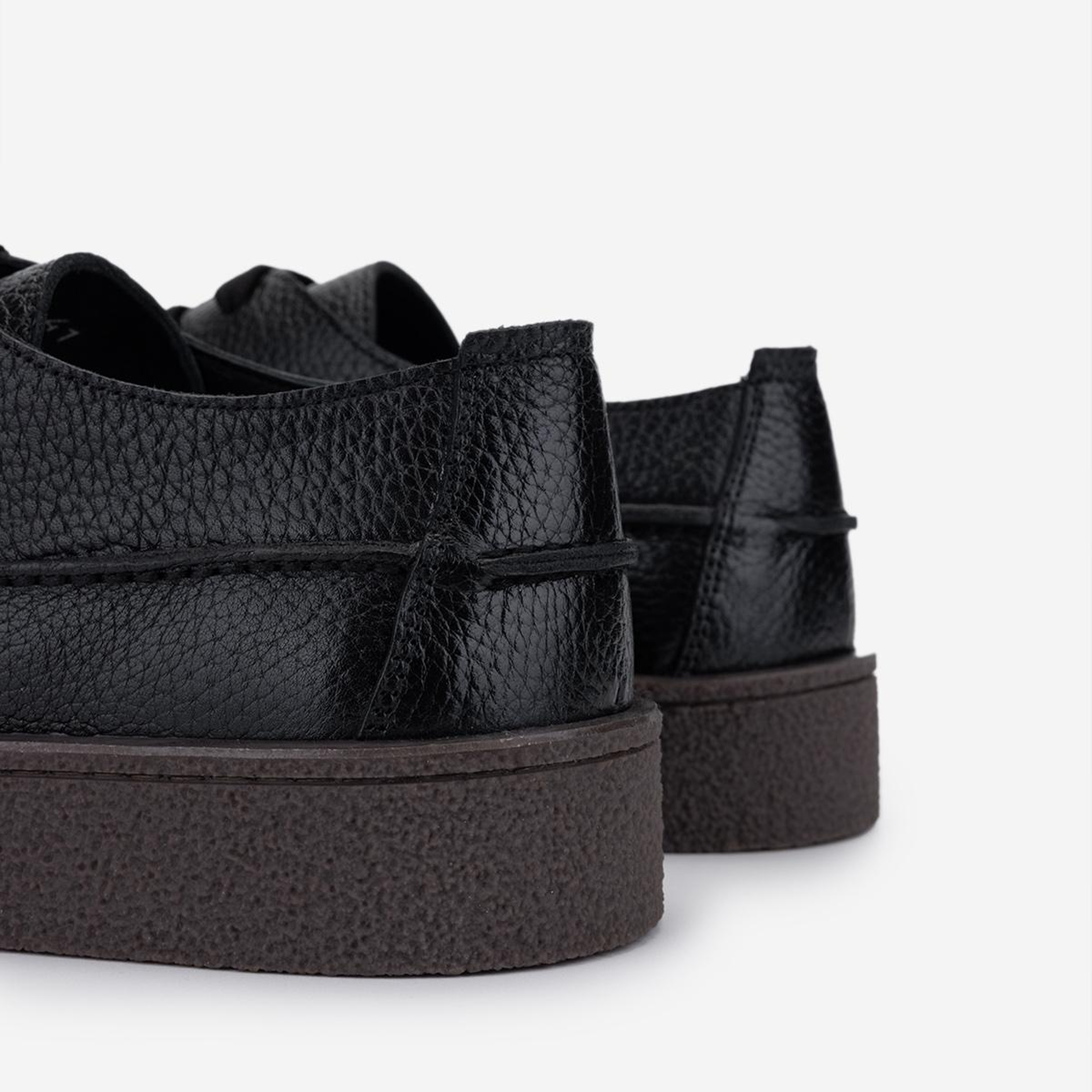 Valmenti Erkek Hakiki Deri Siyah Sneakers & Spor Ayakkabı