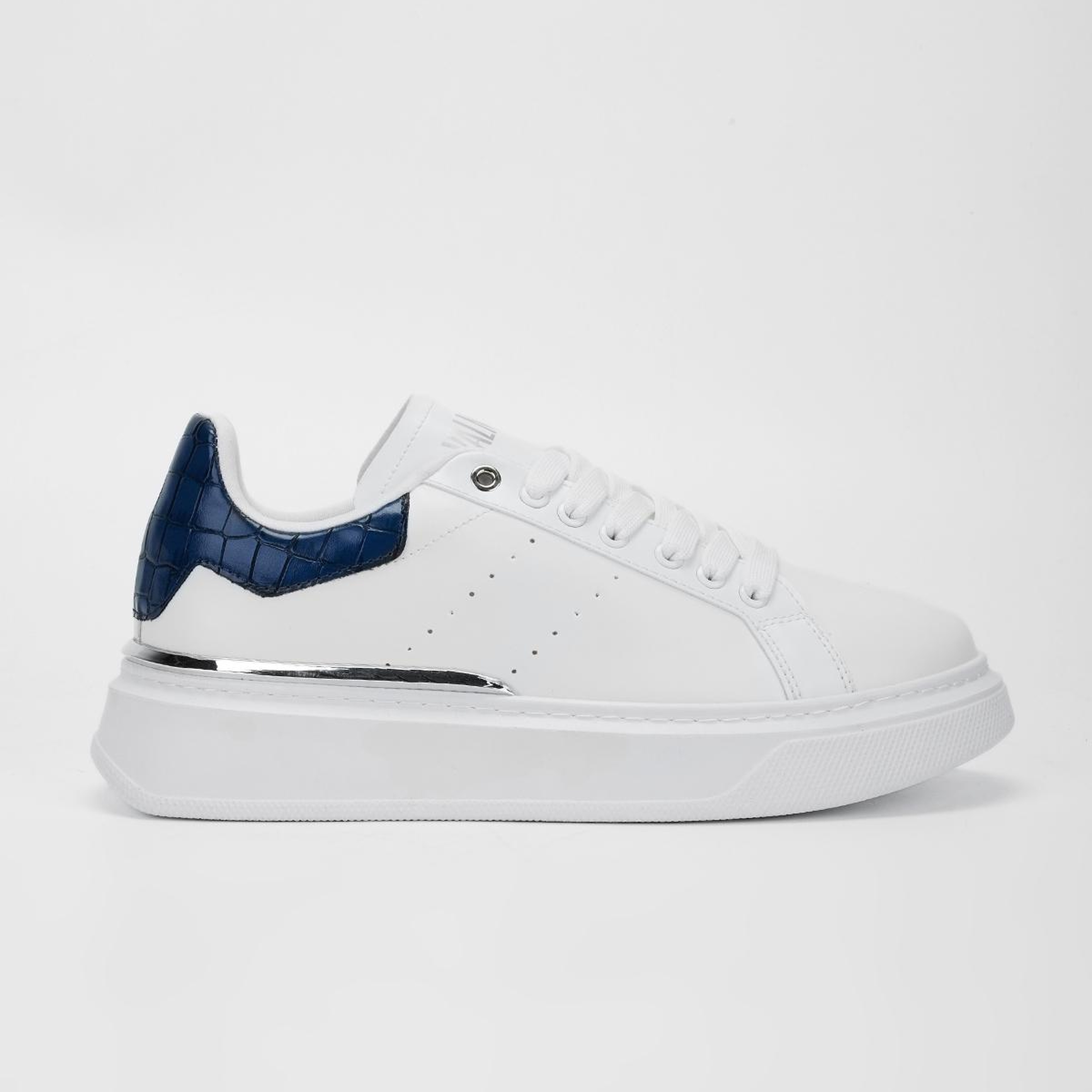Valmenti Erkek Suni Deri Beyaz Sneakers & Spor Ayakkabı