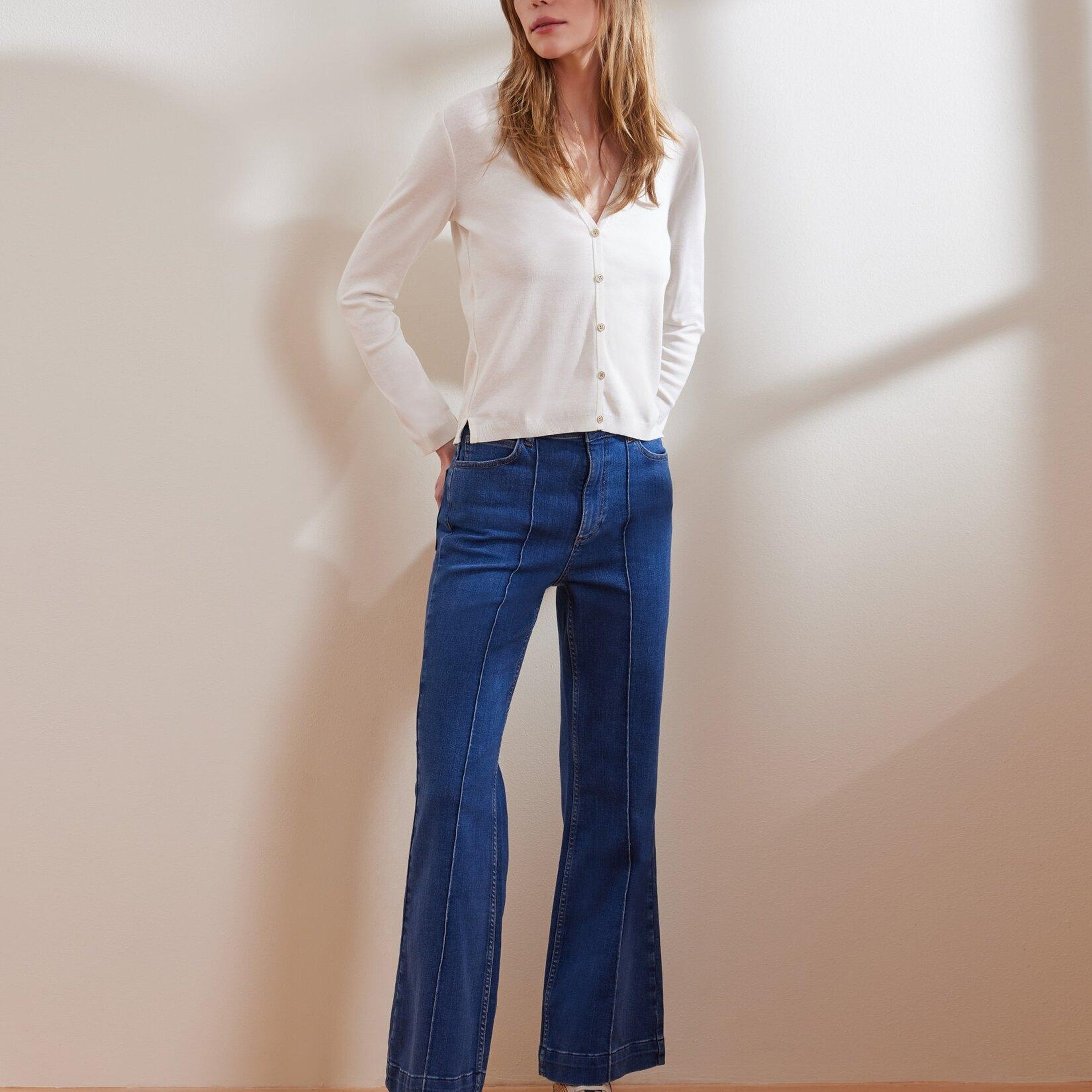 YARGICI Bol Paça Denim Pantolon