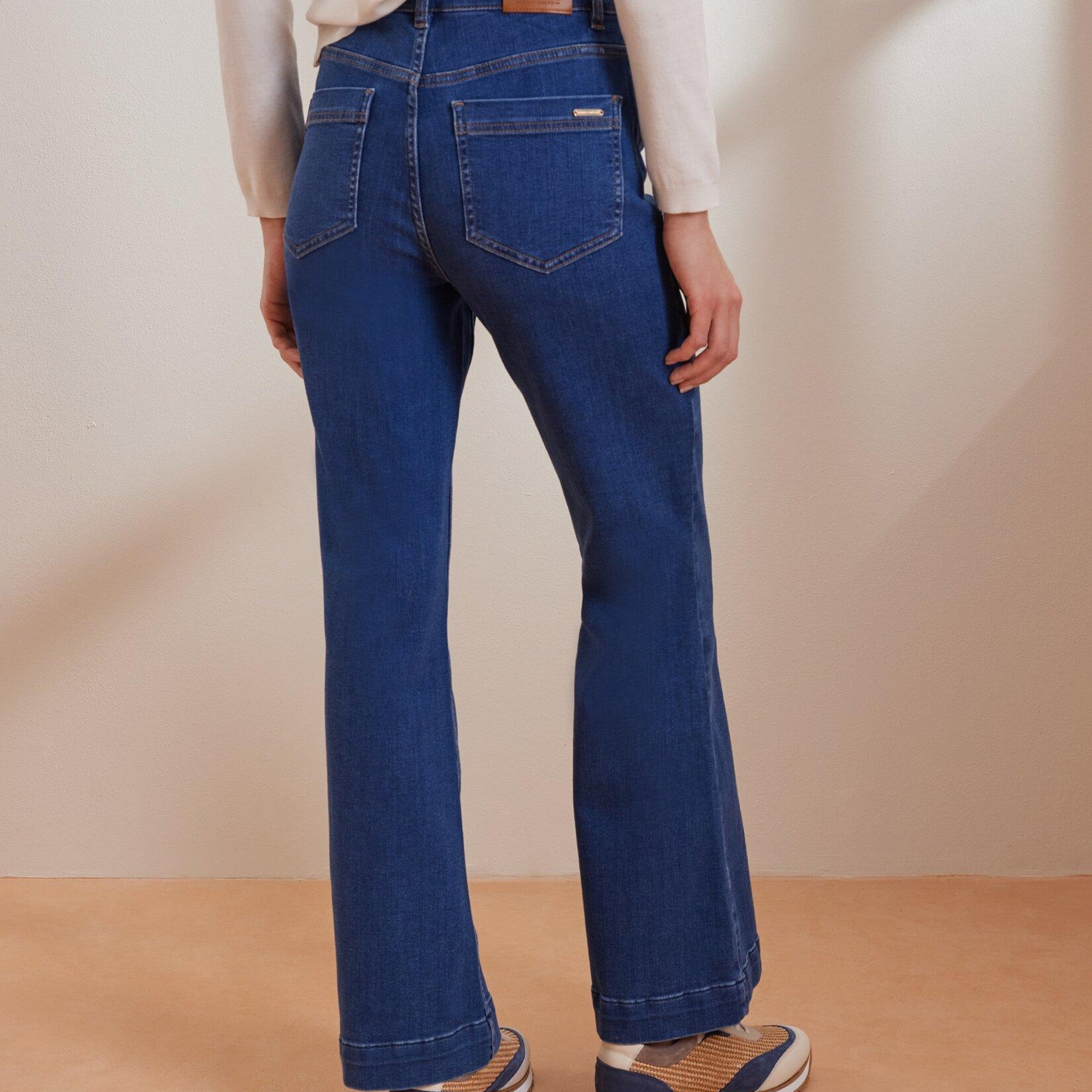 YARGICI Bol Paça Denim Pantolon