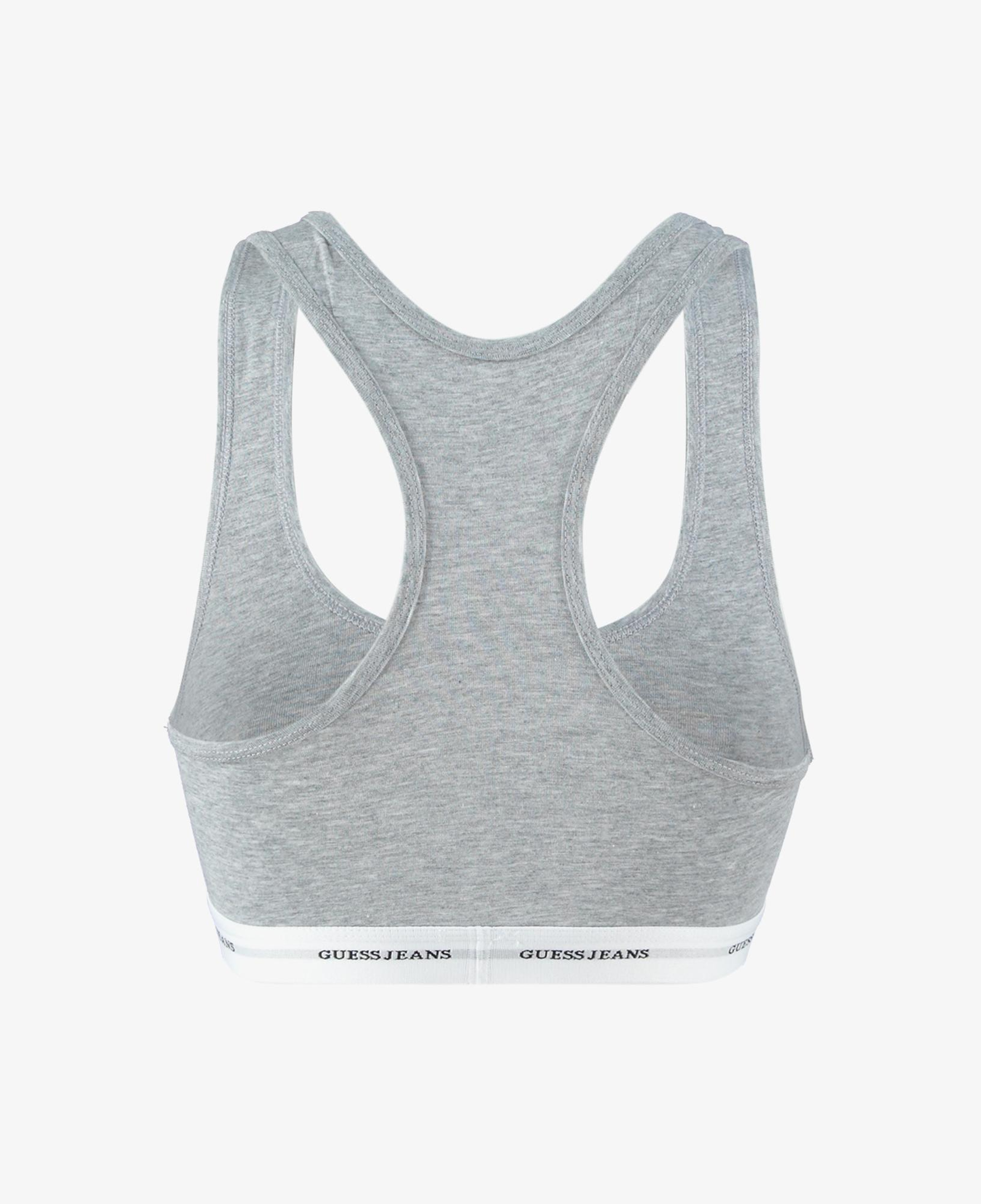 Guess Triangle Eco Cuddle Jersey Kadın Gri Sütyen