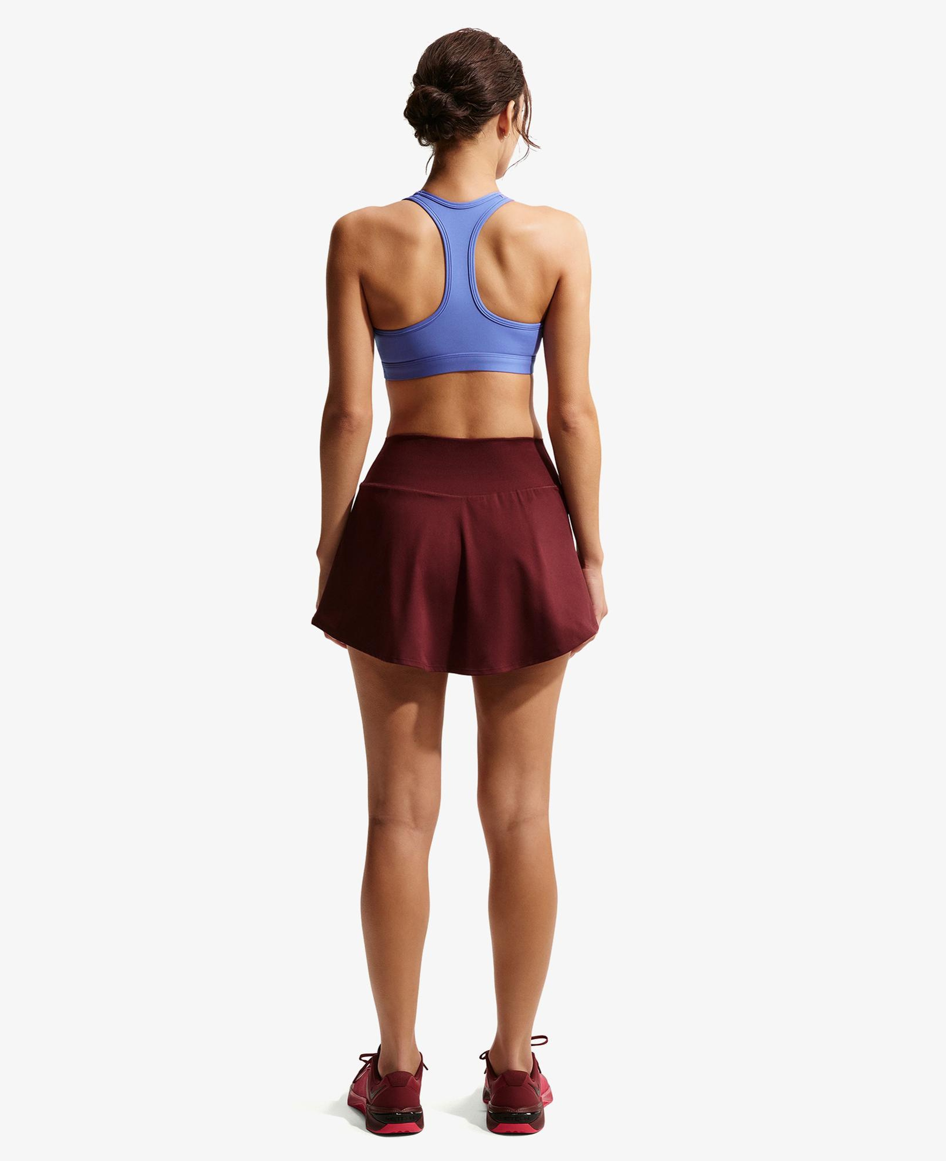 Nike Swoosh Medium Support Kadın Mavi Bra