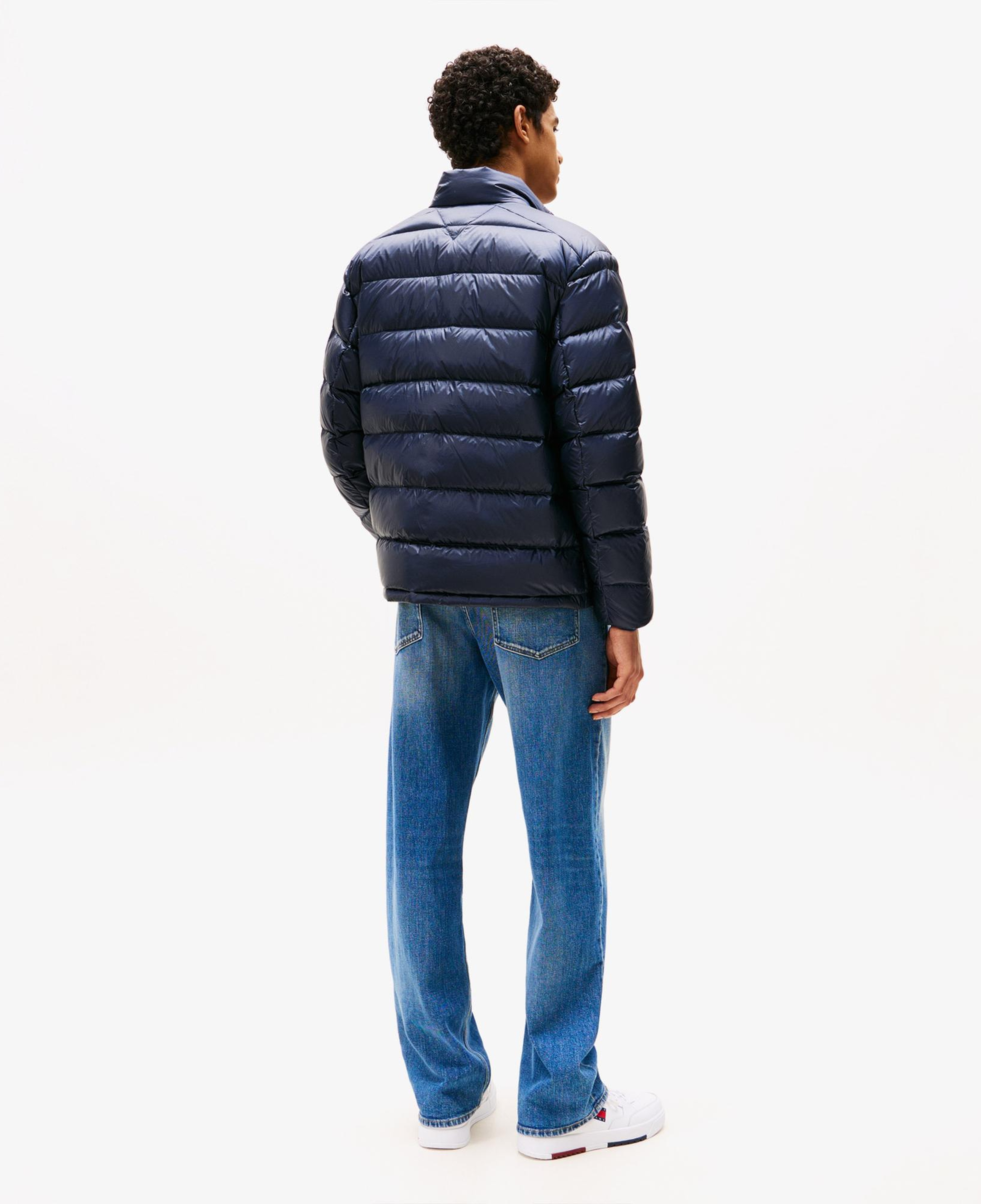 Tommy Jeans Light Down Erkek Puffer Lacivert Mont