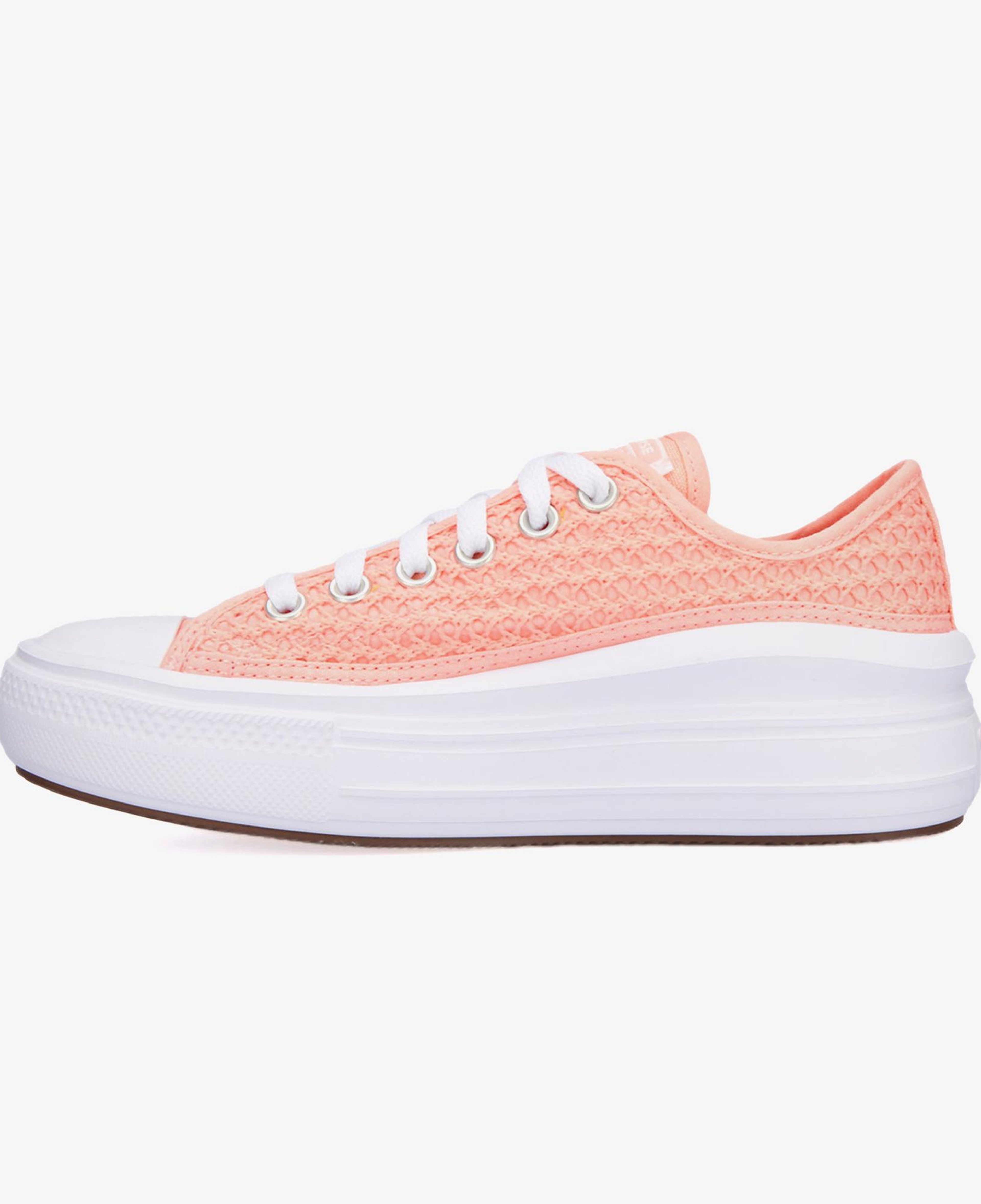 Converse Chuck Taylor All Star Move Genç Pembe Platform Sneaker