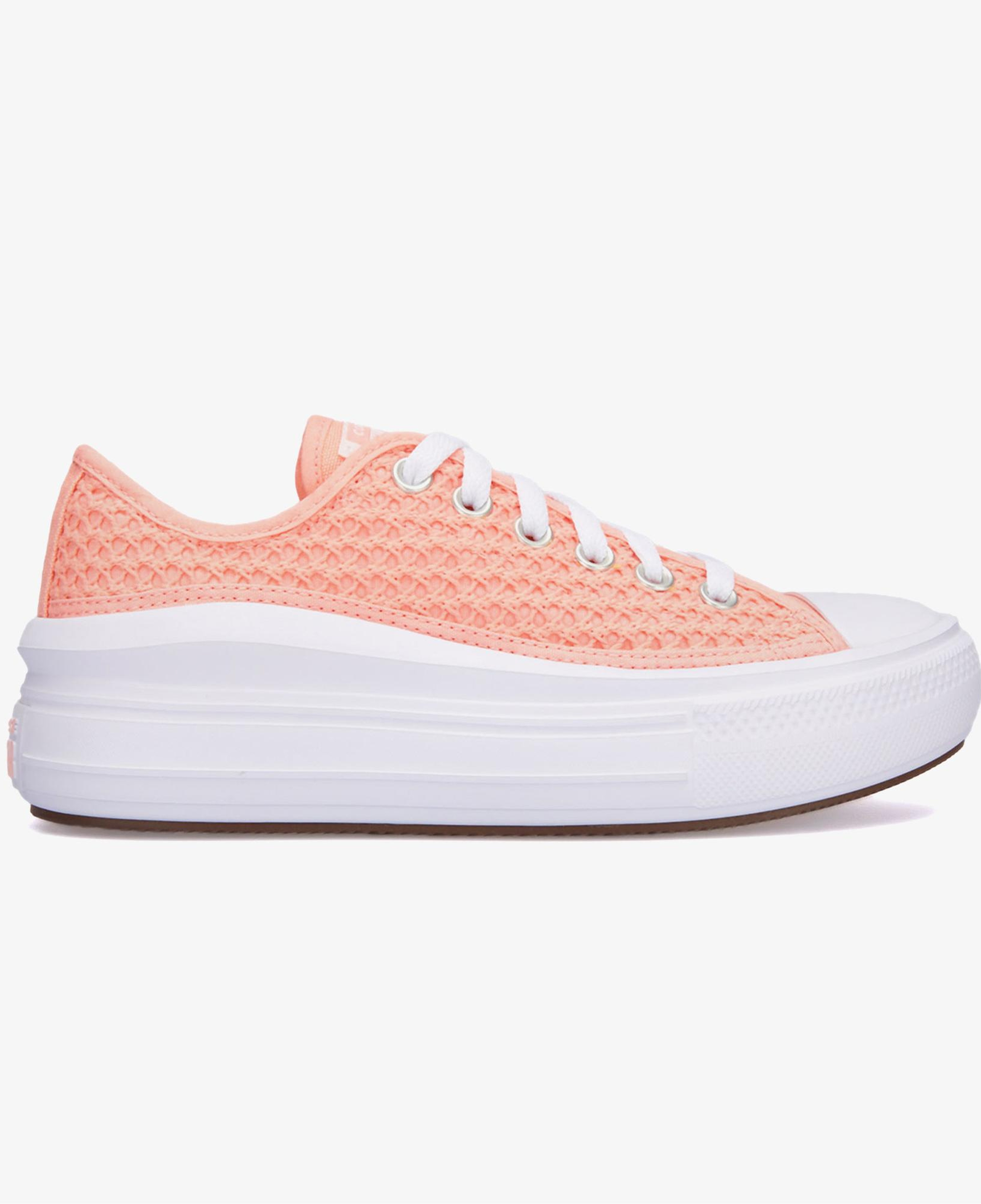 Converse Chuck Taylor All Star Move Genç Pembe Platform Sneaker