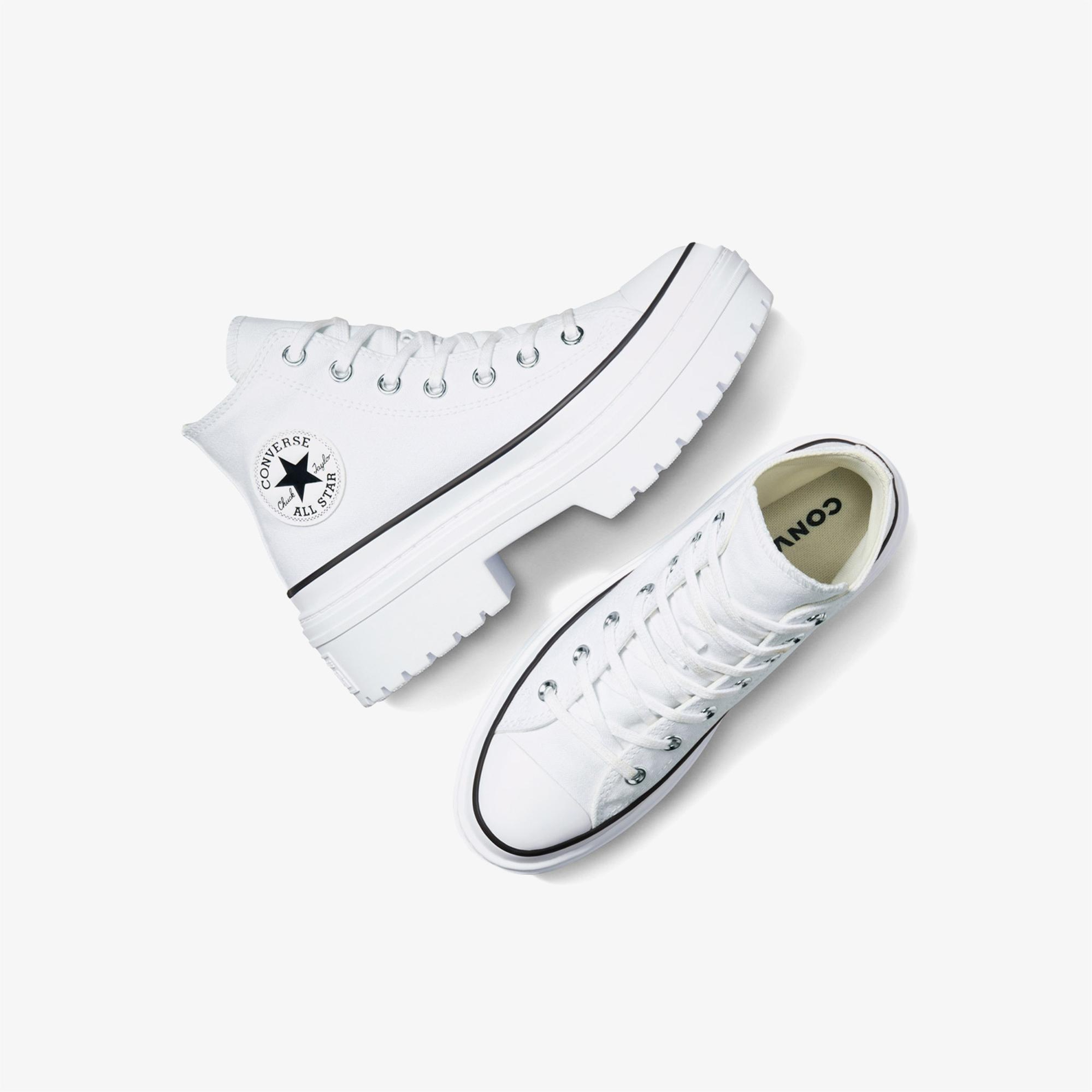 Converse Chuck Taylor All Star Lugged Heel Kadın Beyaz Platform Sneaker