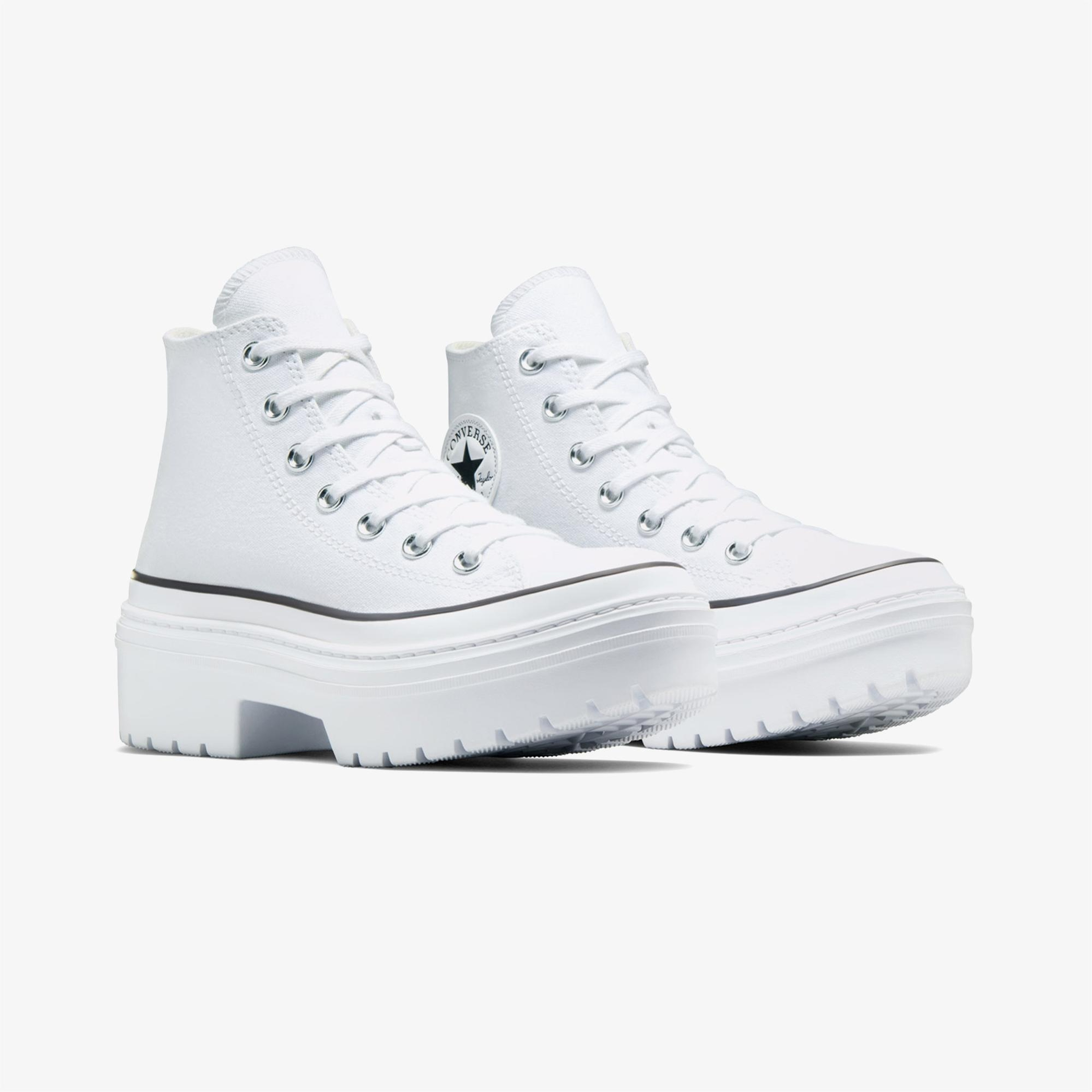 Converse Chuck Taylor All Star Lugged Heel Kadın Beyaz Platform Sneaker