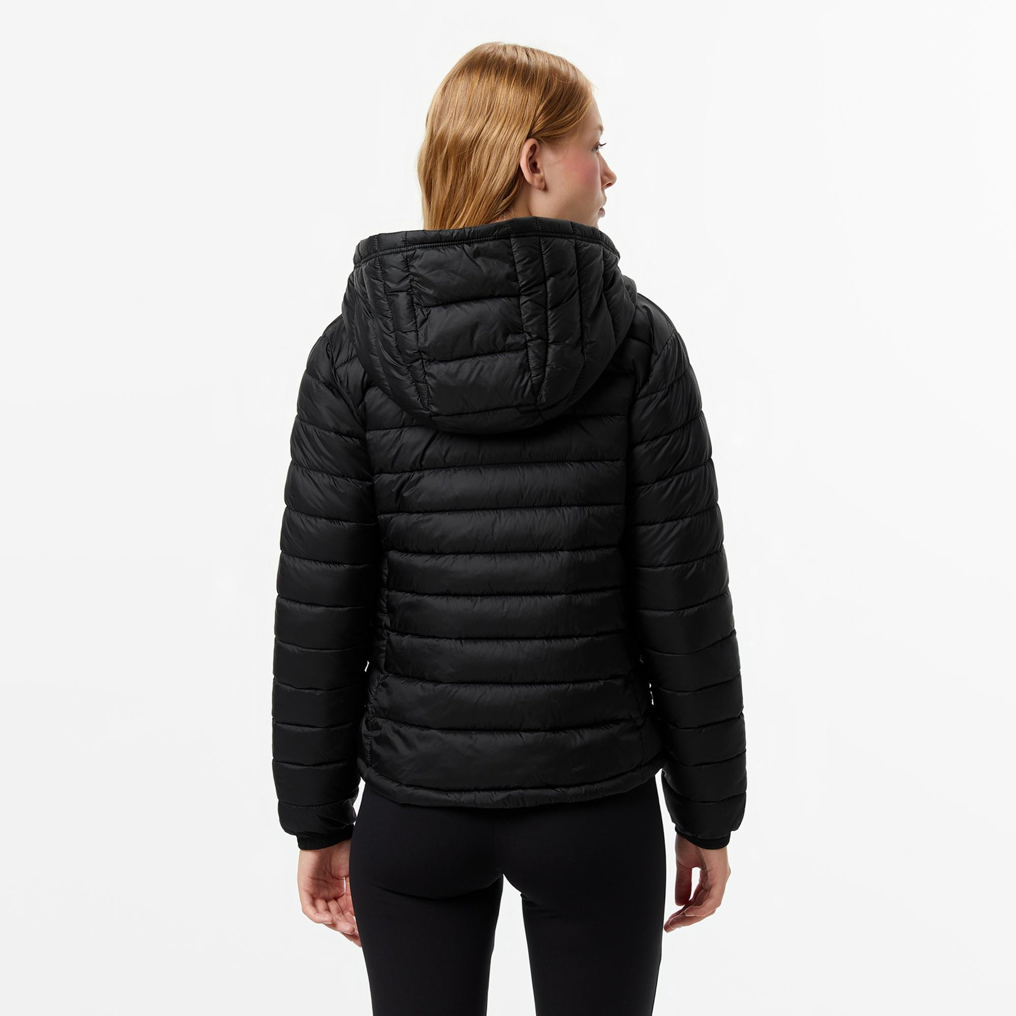 Guess Hooded Kadın Siyah Mont