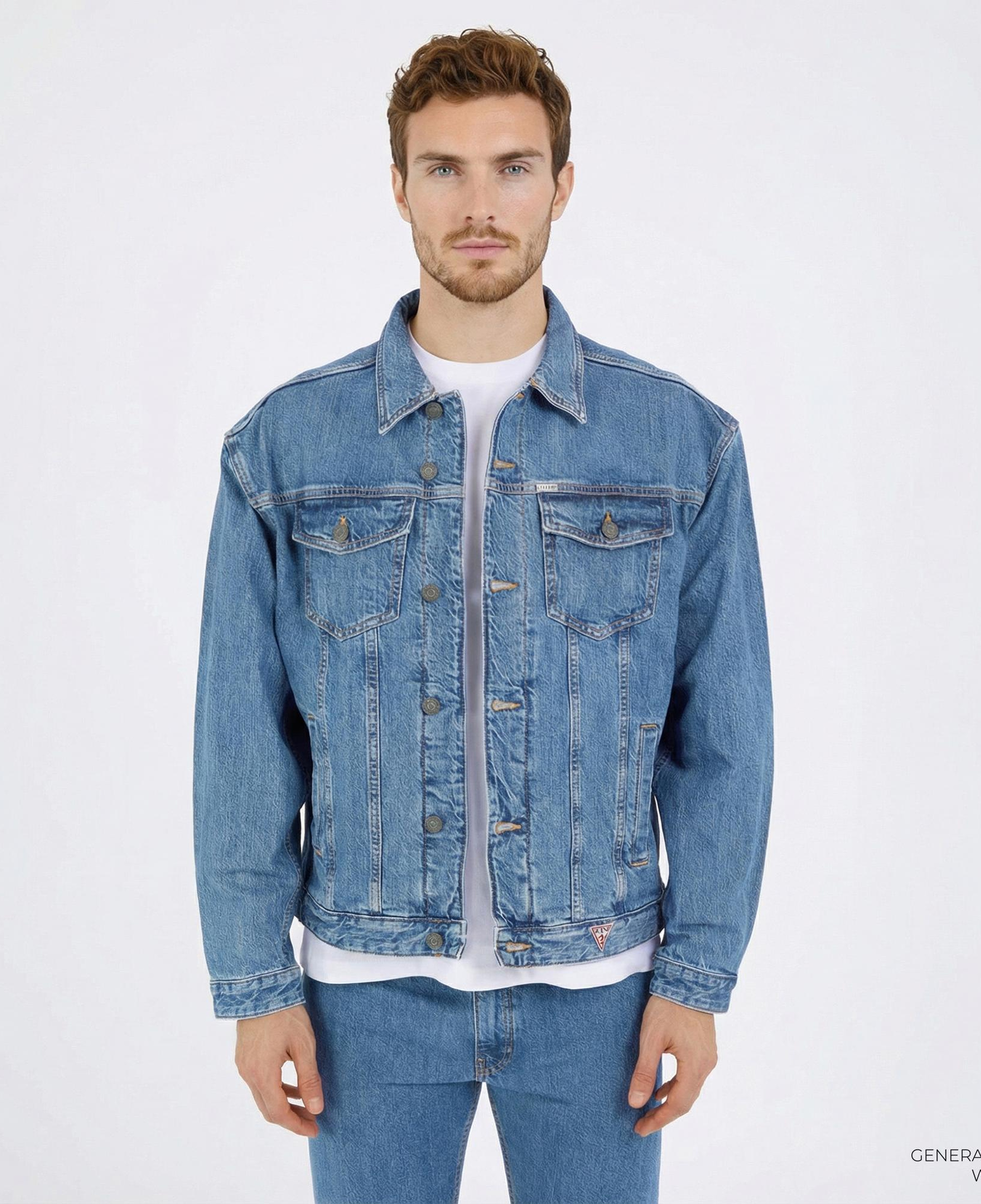 Guess Erkek Mavi Mont