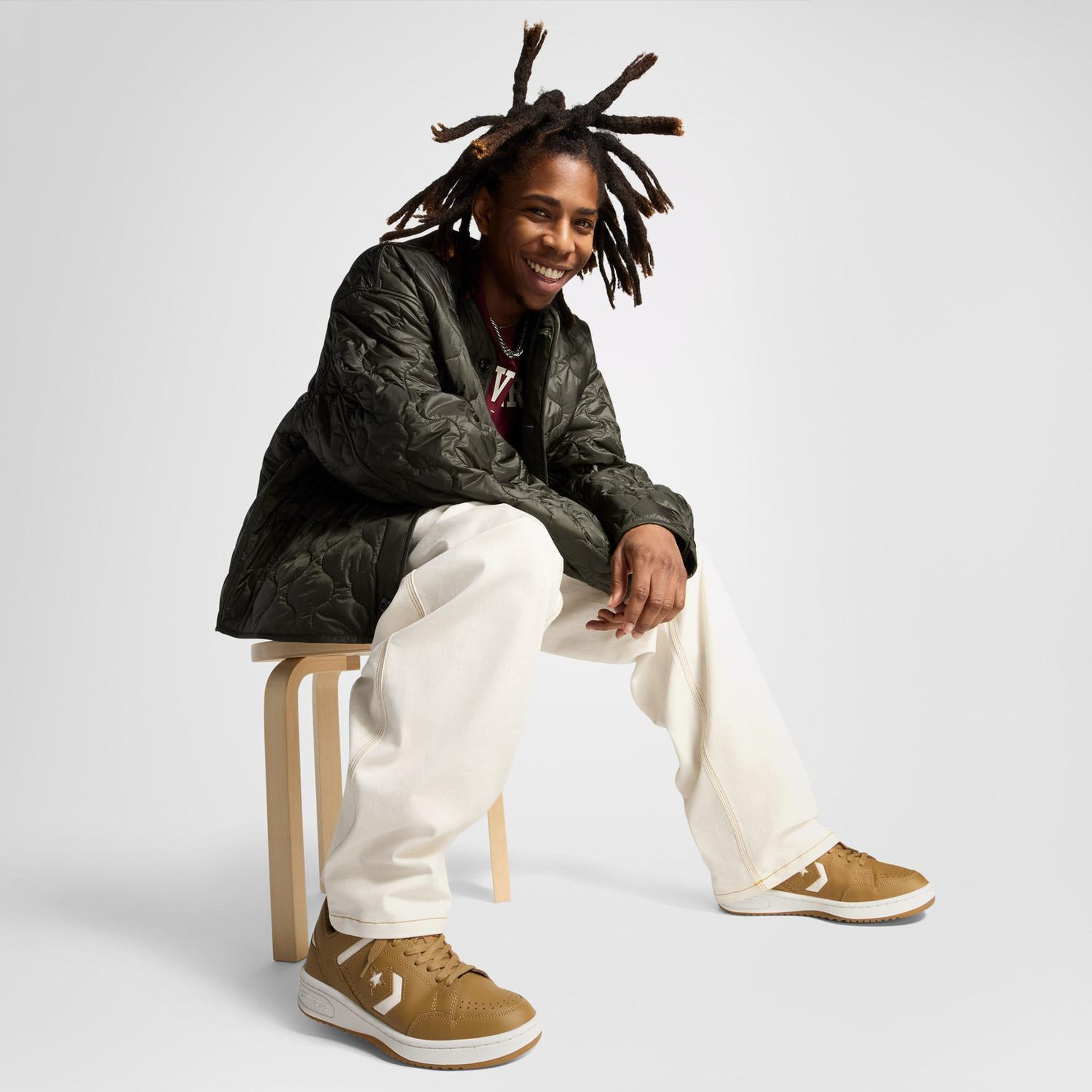 Converse Weapon Unisex Kahverengi Deri Sneaker