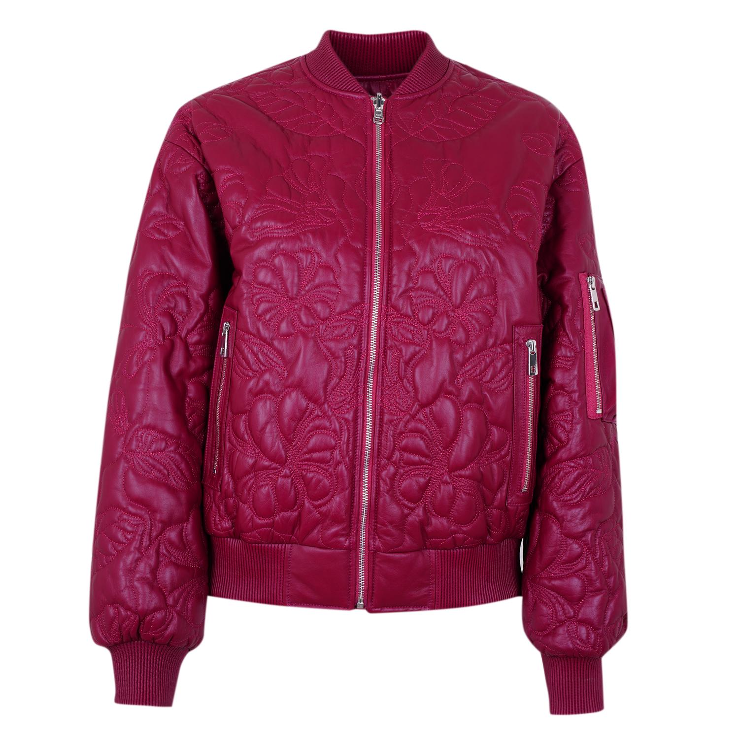 Anna Mor Kadın Çift Taraflı Deri Bomber Ceket