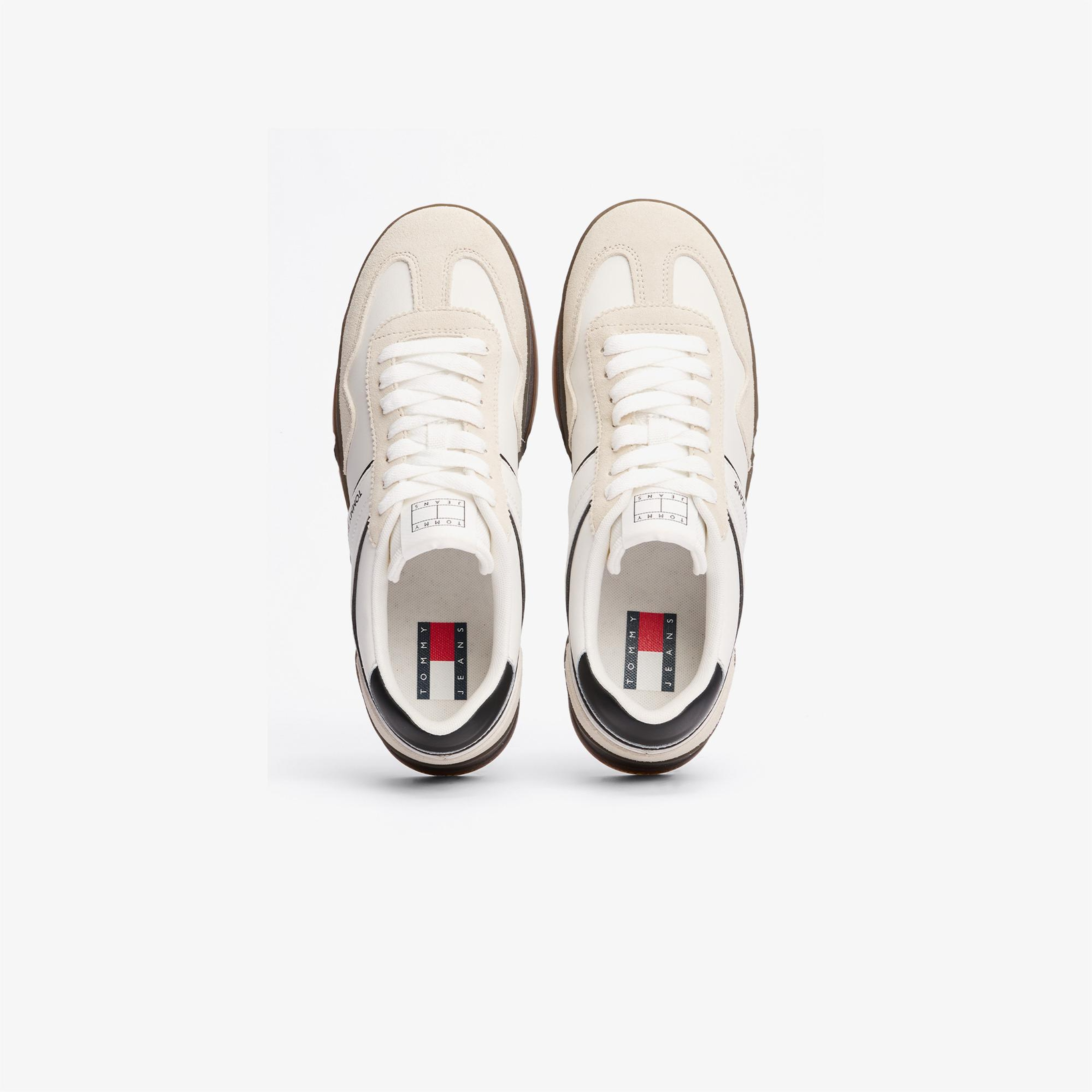 Tommy Hilfiger The Greenwich Leather Erkek Beyaz Sneaker