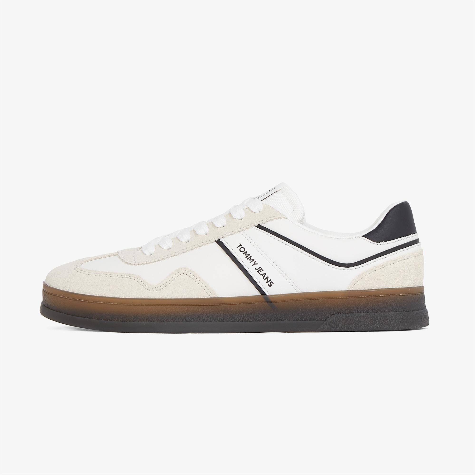 Tommy Hilfiger The Greenwich Leather Erkek Beyaz Sneaker