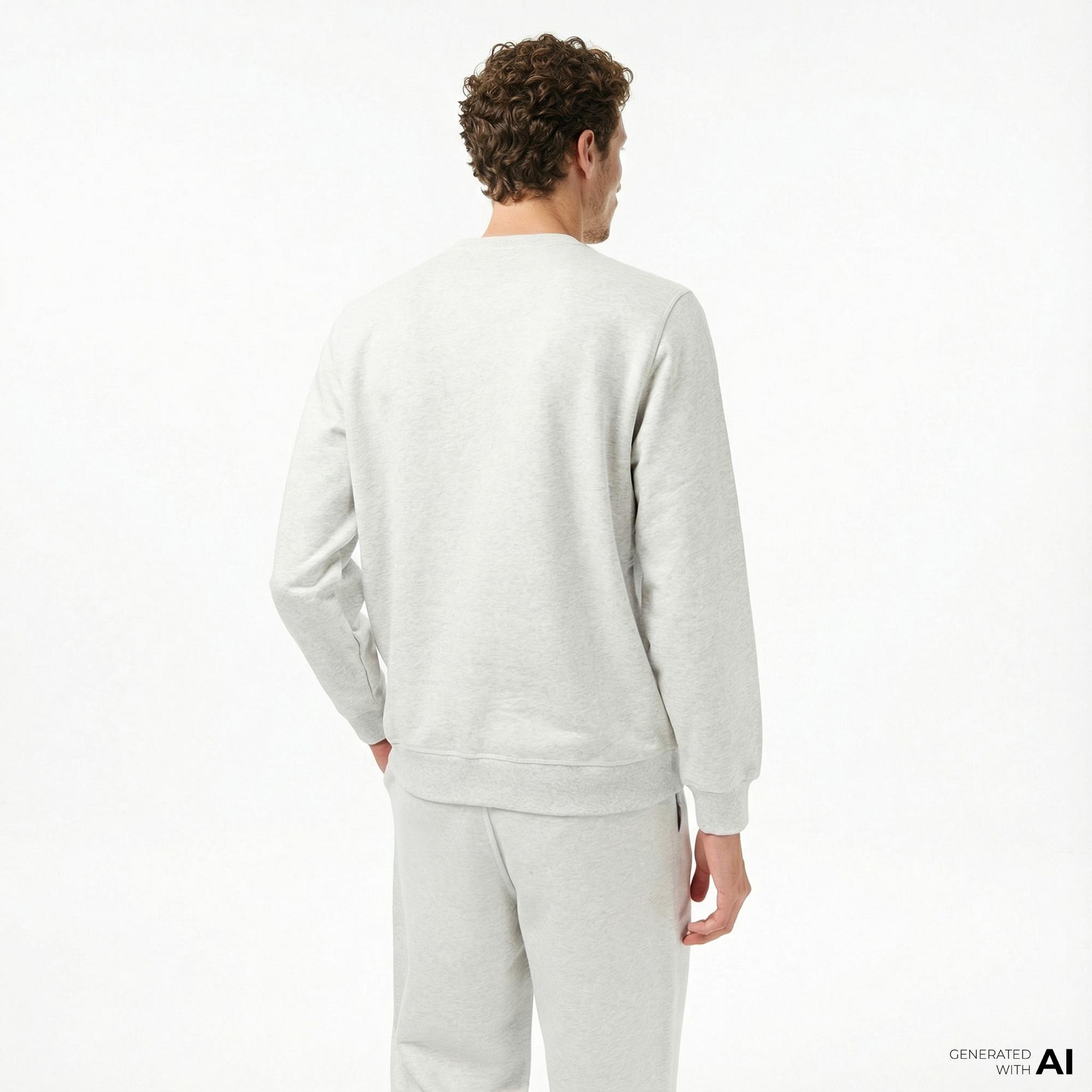 Converse Erkek Gri Sweatshirt