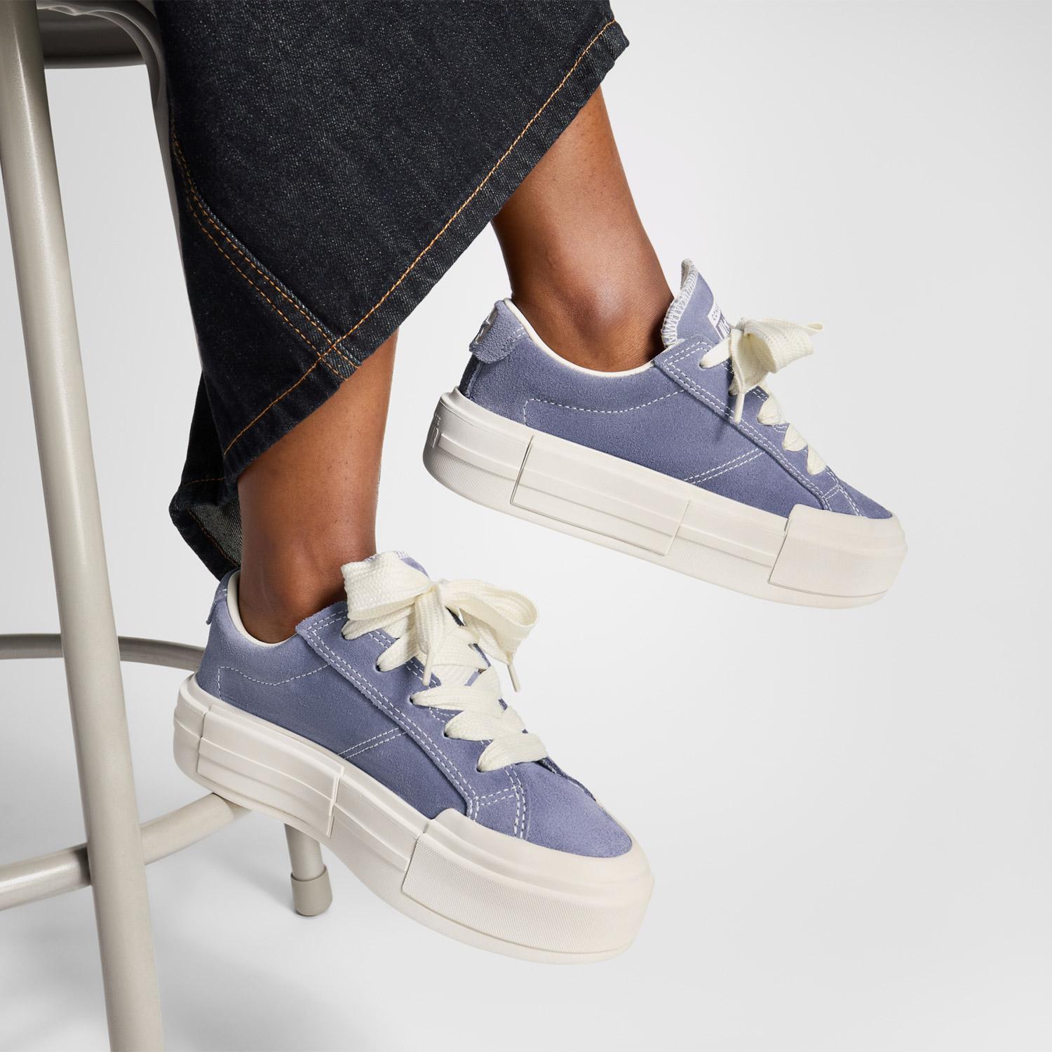 Converse Cruise Unisex Mavi Süet Platform Sneaker