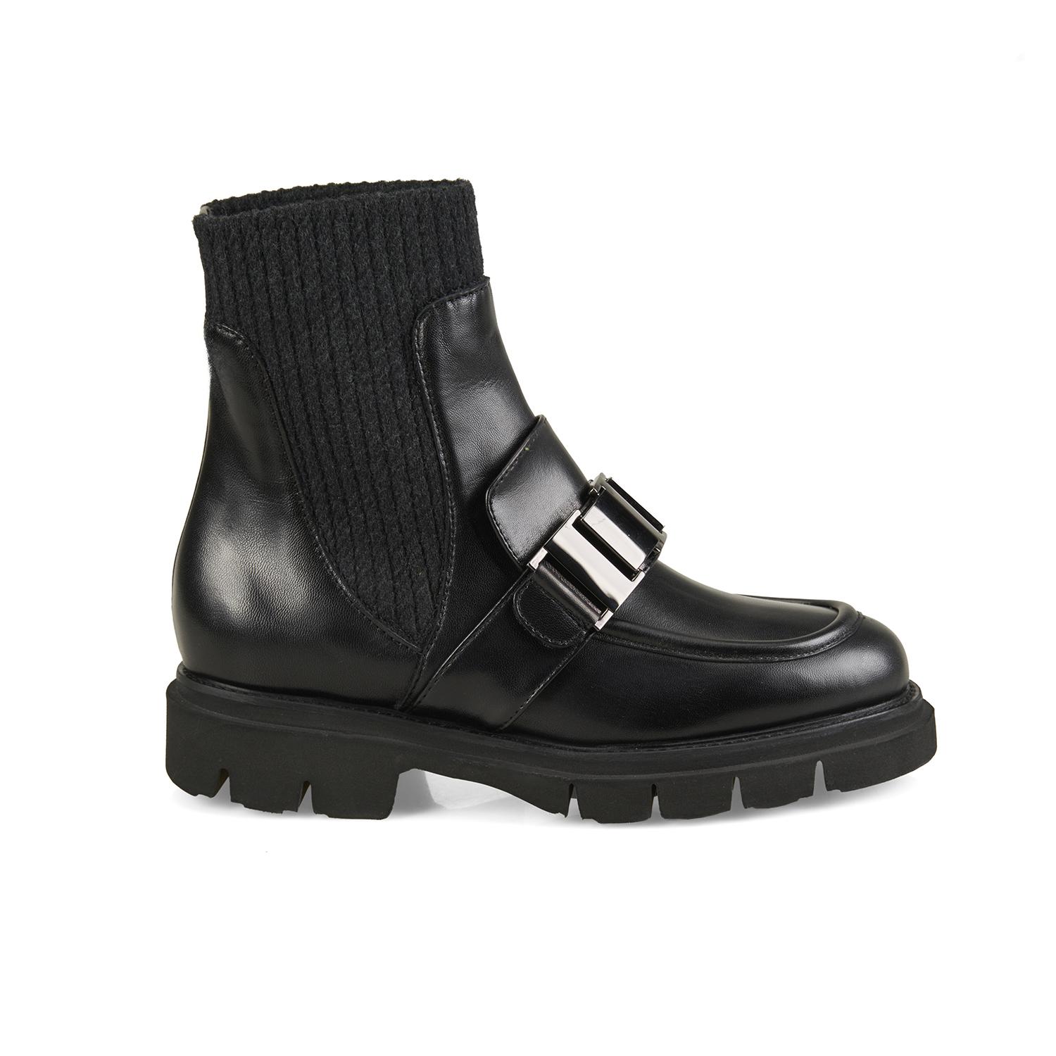 Luca Grossi Fosca Siyah Kadın Toka Detaylı Bot