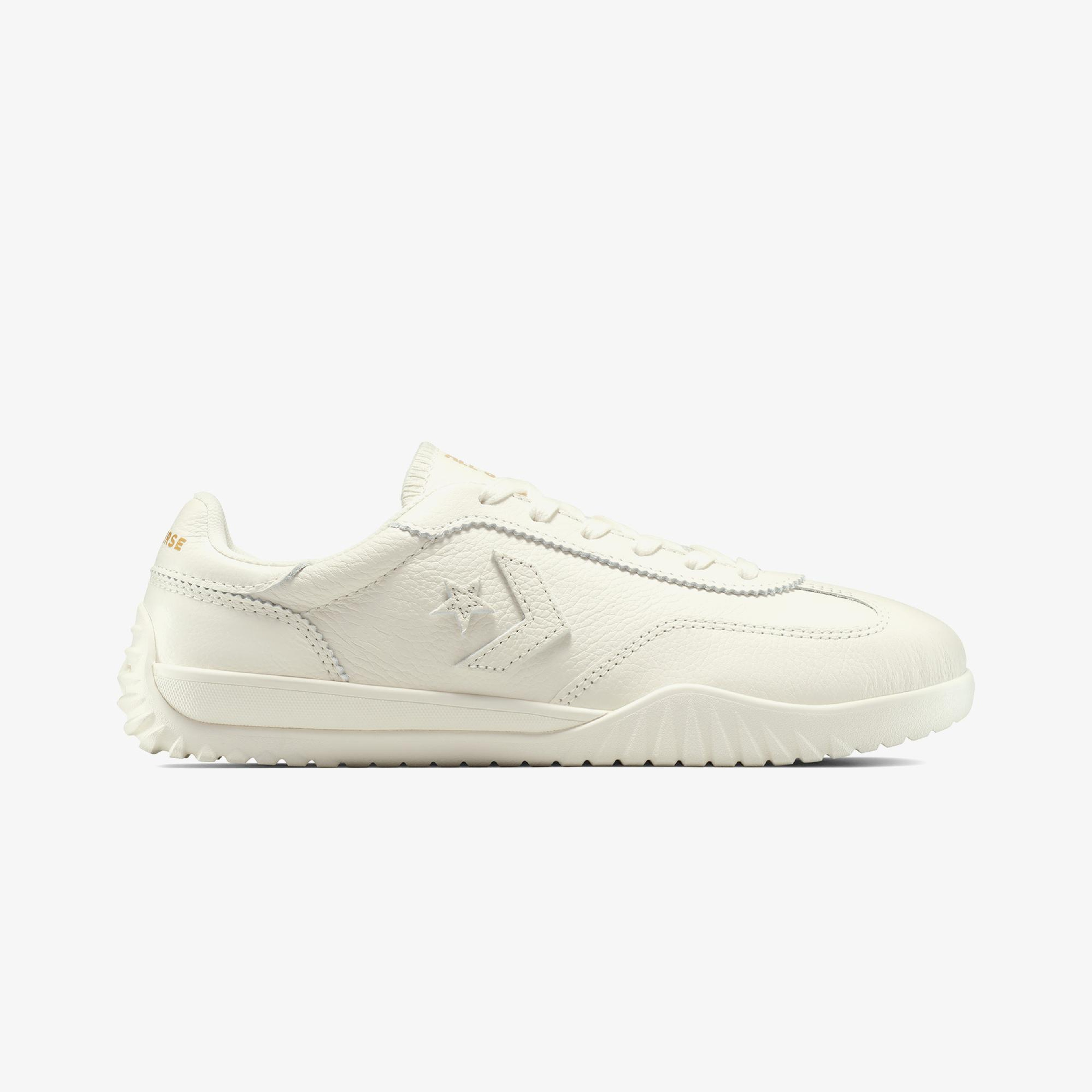 Converse Run Star Trainer Unisex Krem Deri Sneaker