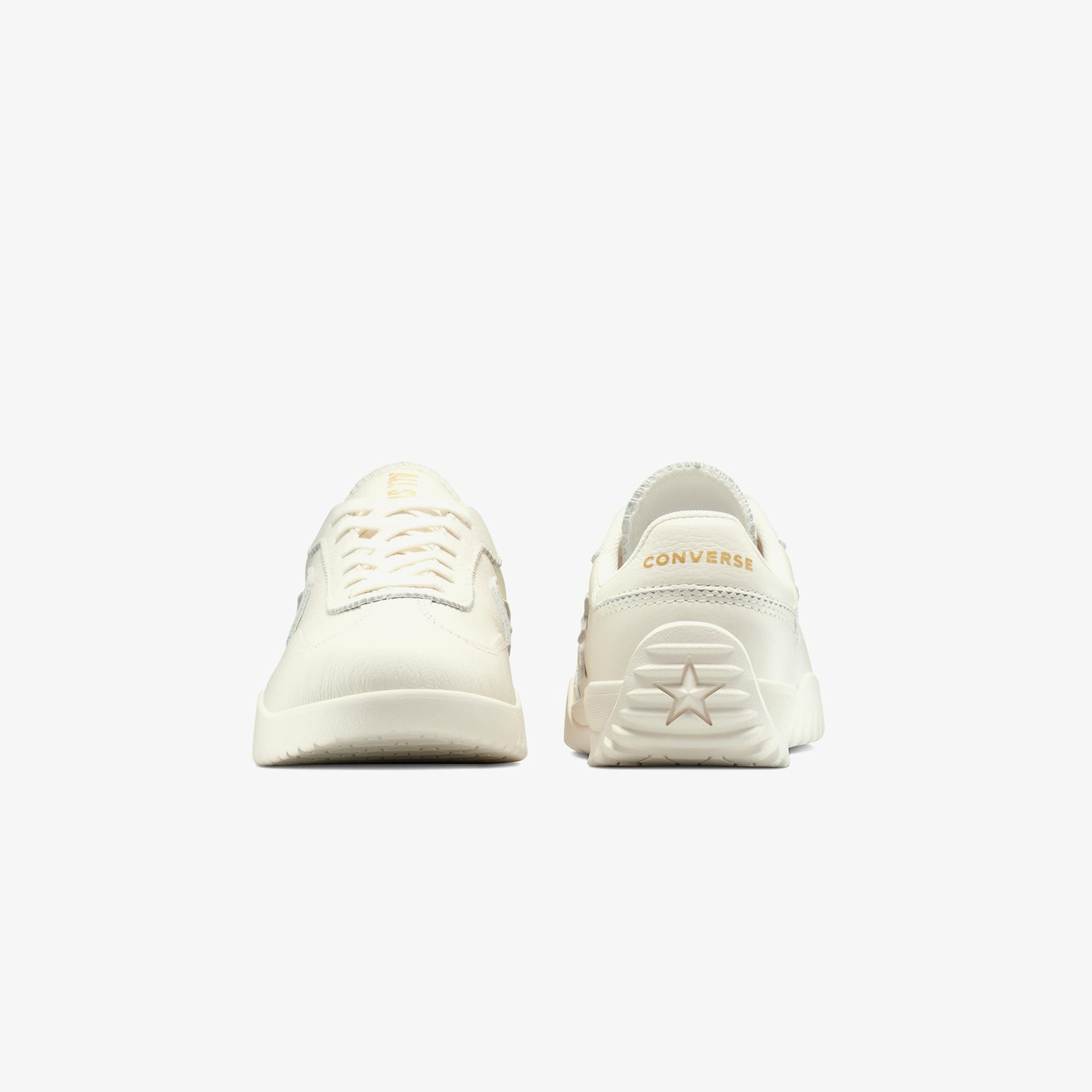 Converse Run Star Trainer Unisex Krem Deri Sneaker