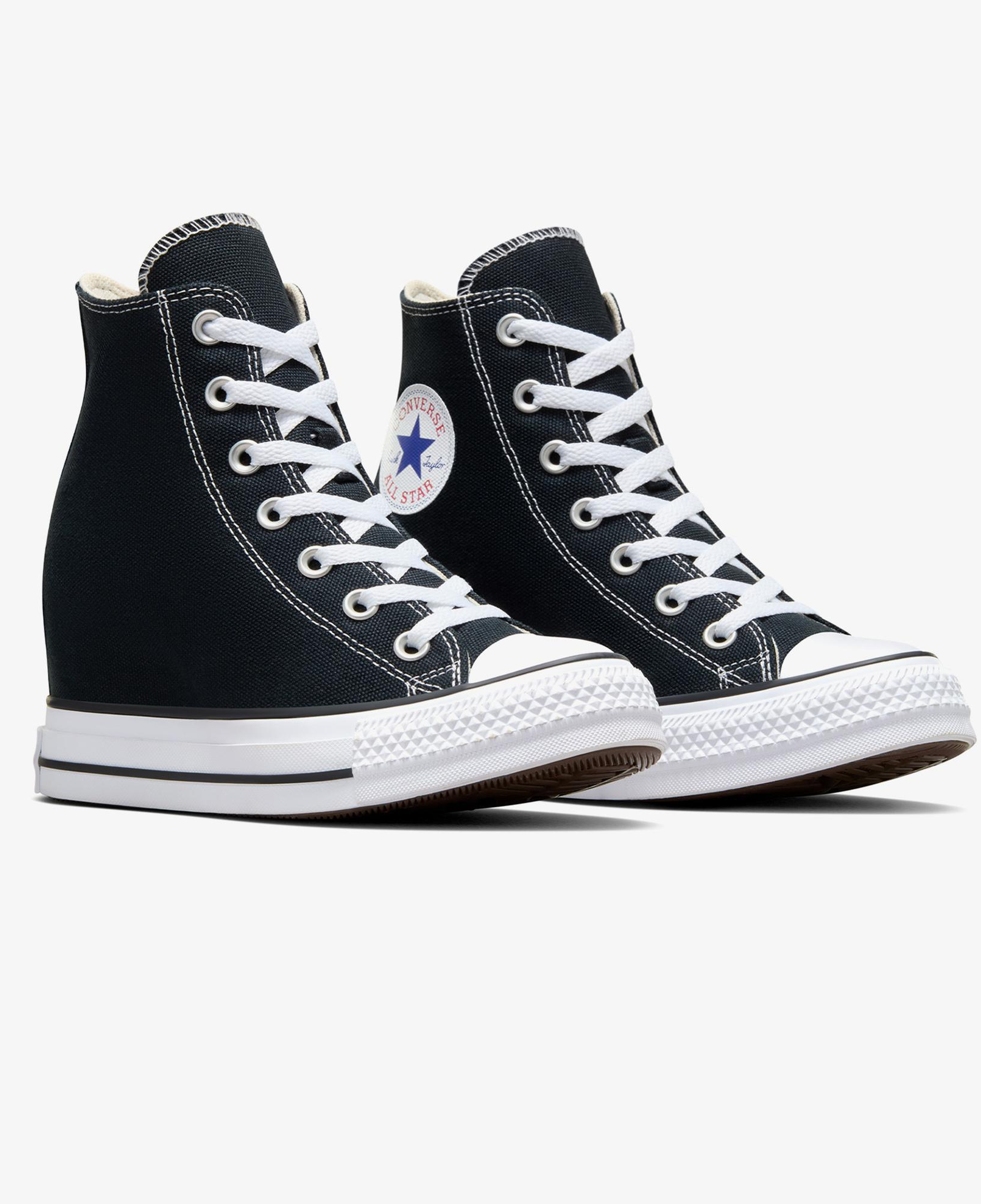 Converse Chuck Taylor All Star Wedge Kadın Siyah Platform Sneaker