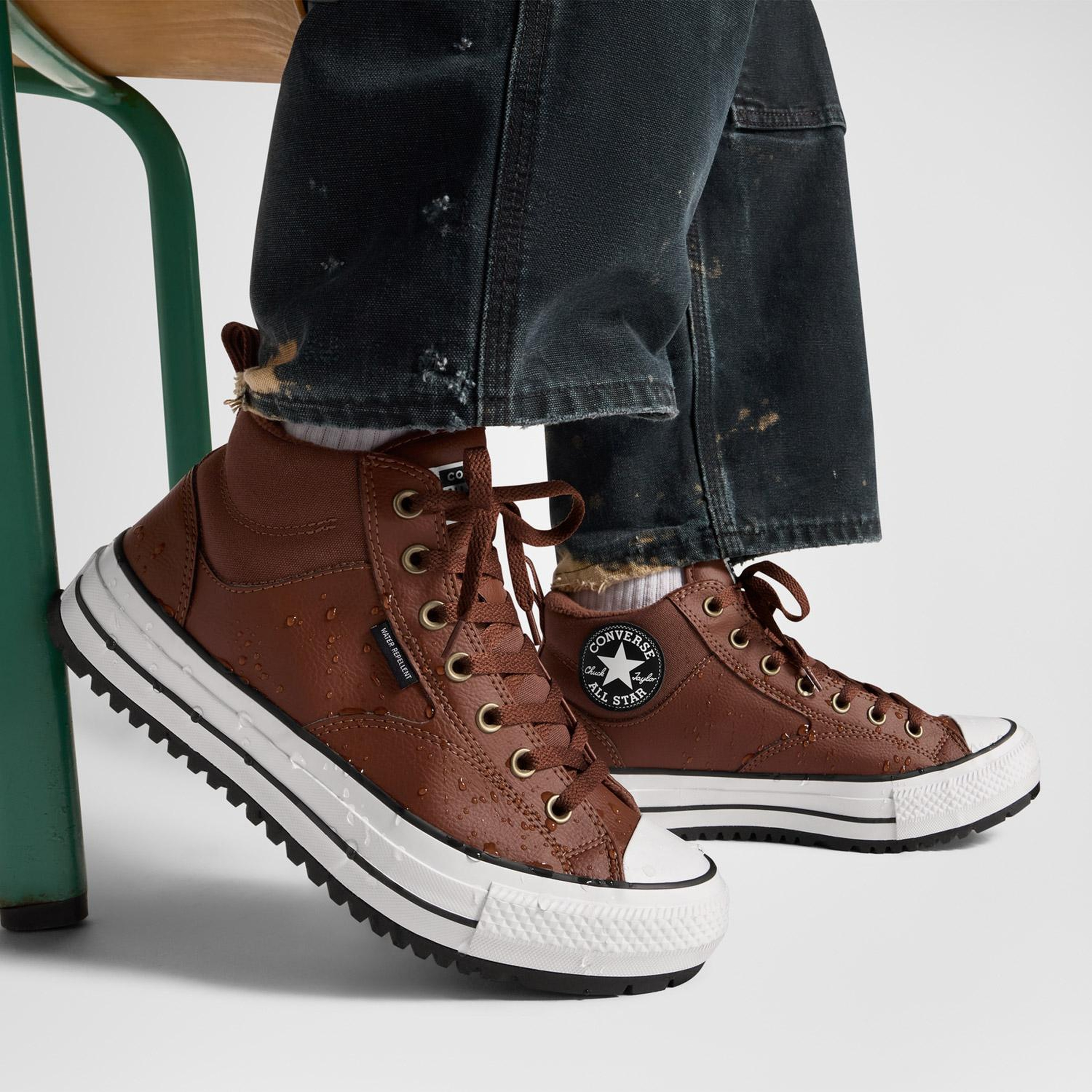 Converse Chuck Taylor All Star Malden Street Unisex Kahverengi Bot