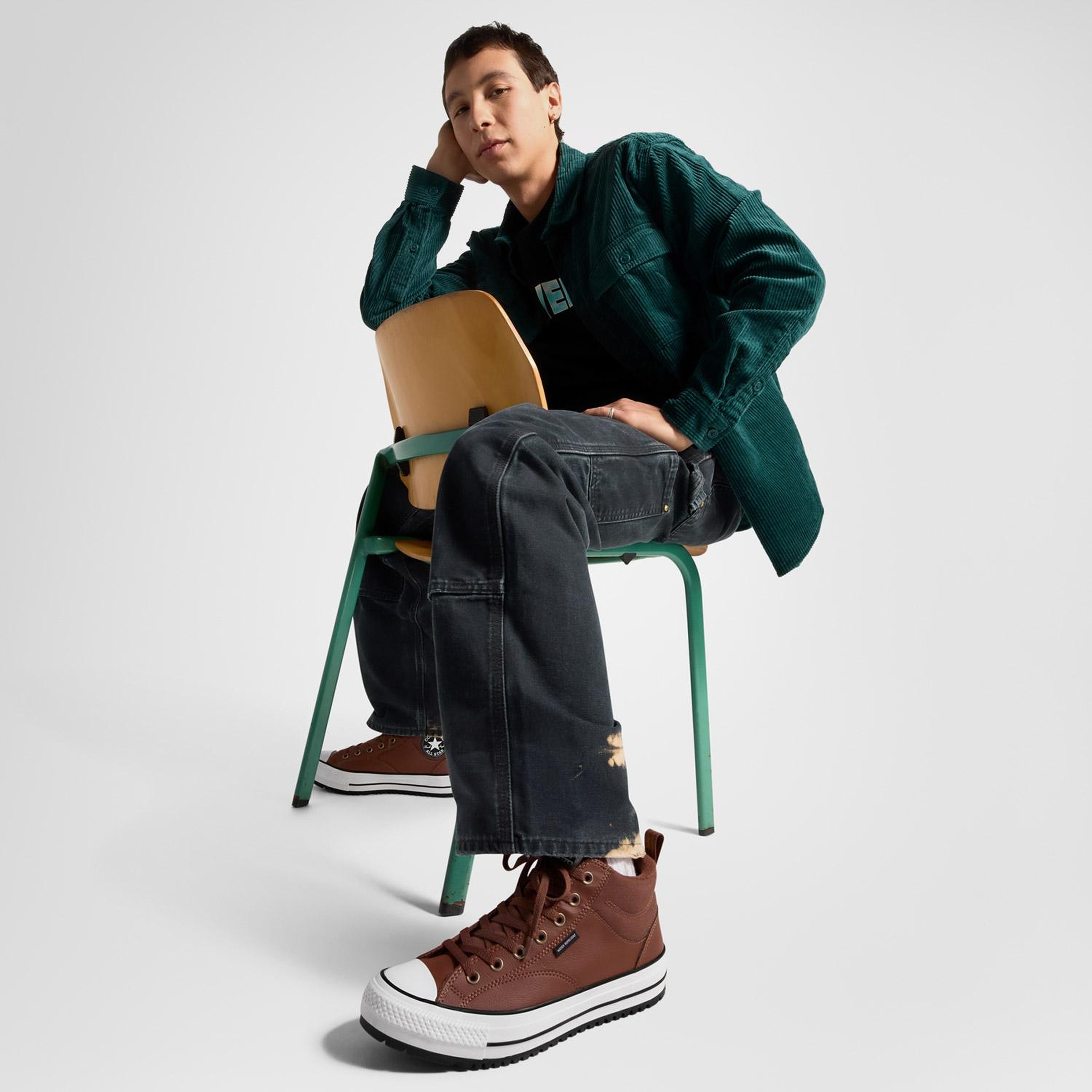 Converse Chuck Taylor All Star Malden Street Unisex Kahverengi Bot