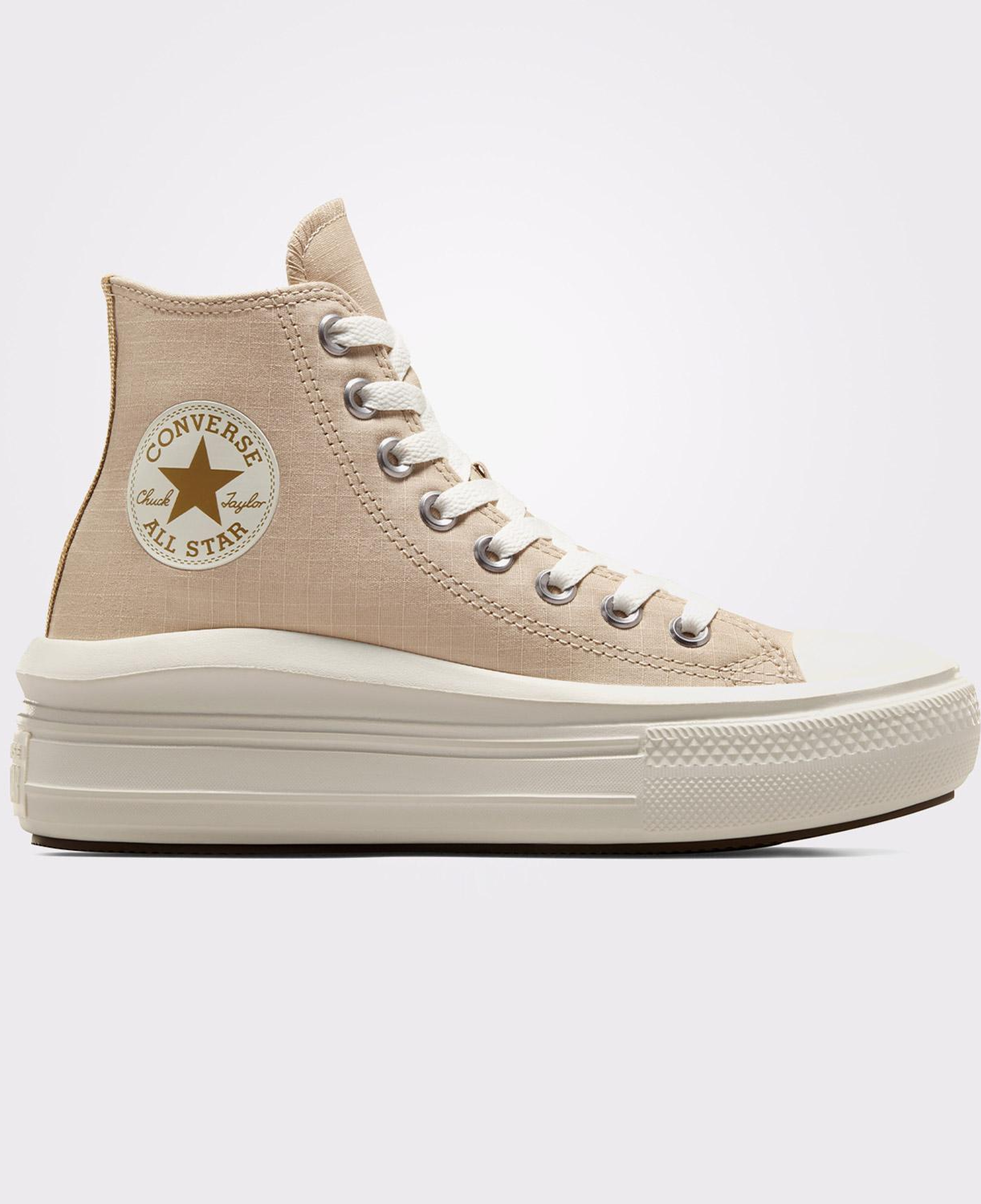 Converse Chuck Taylor All Star Move Unisex Bej Sneaker