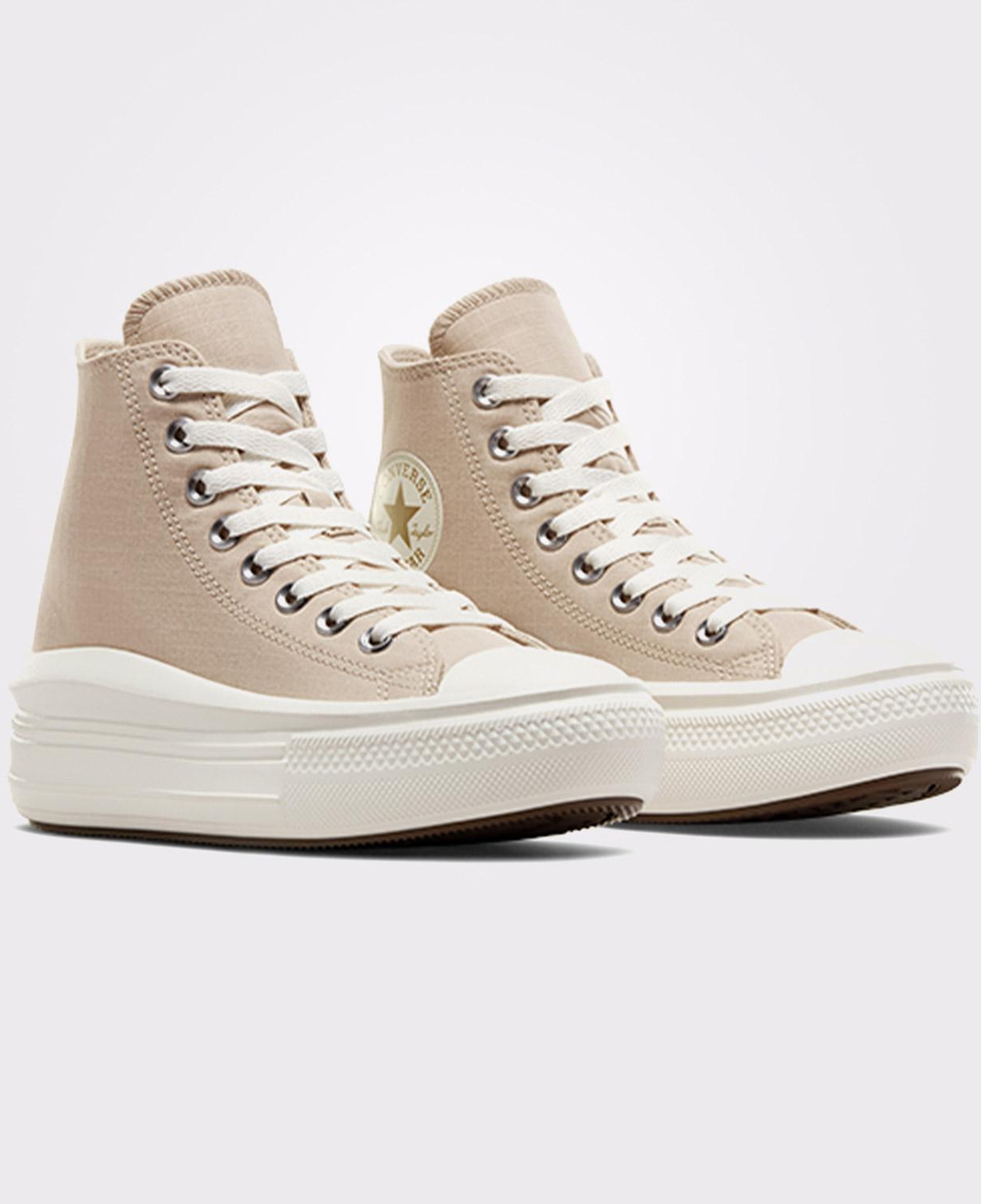 Converse Chuck Taylor All Star Move Unisex Bej Sneaker