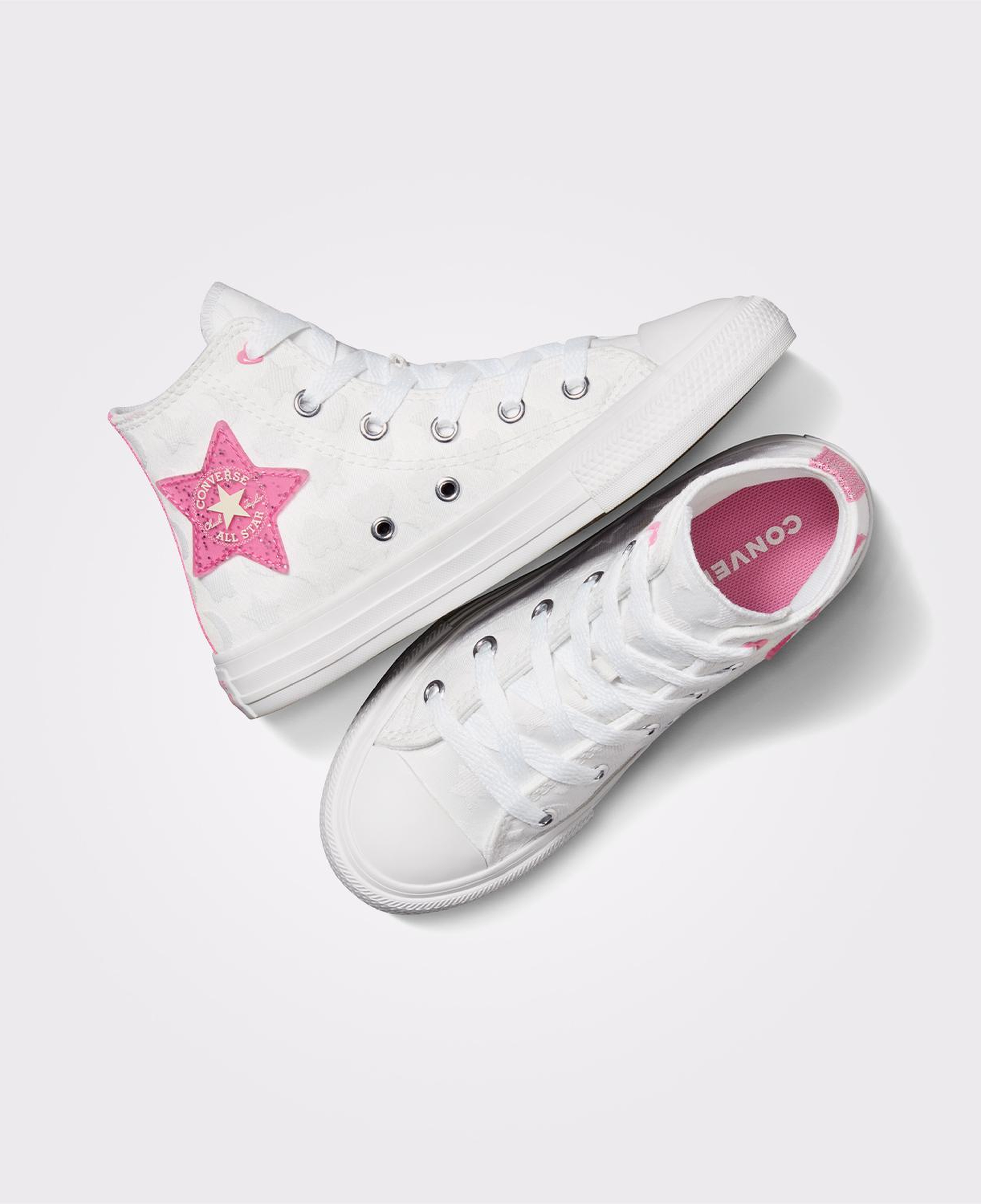 Converse Chuck Taylor All Star Sparkle Çocuk Beyaz Sneaker
