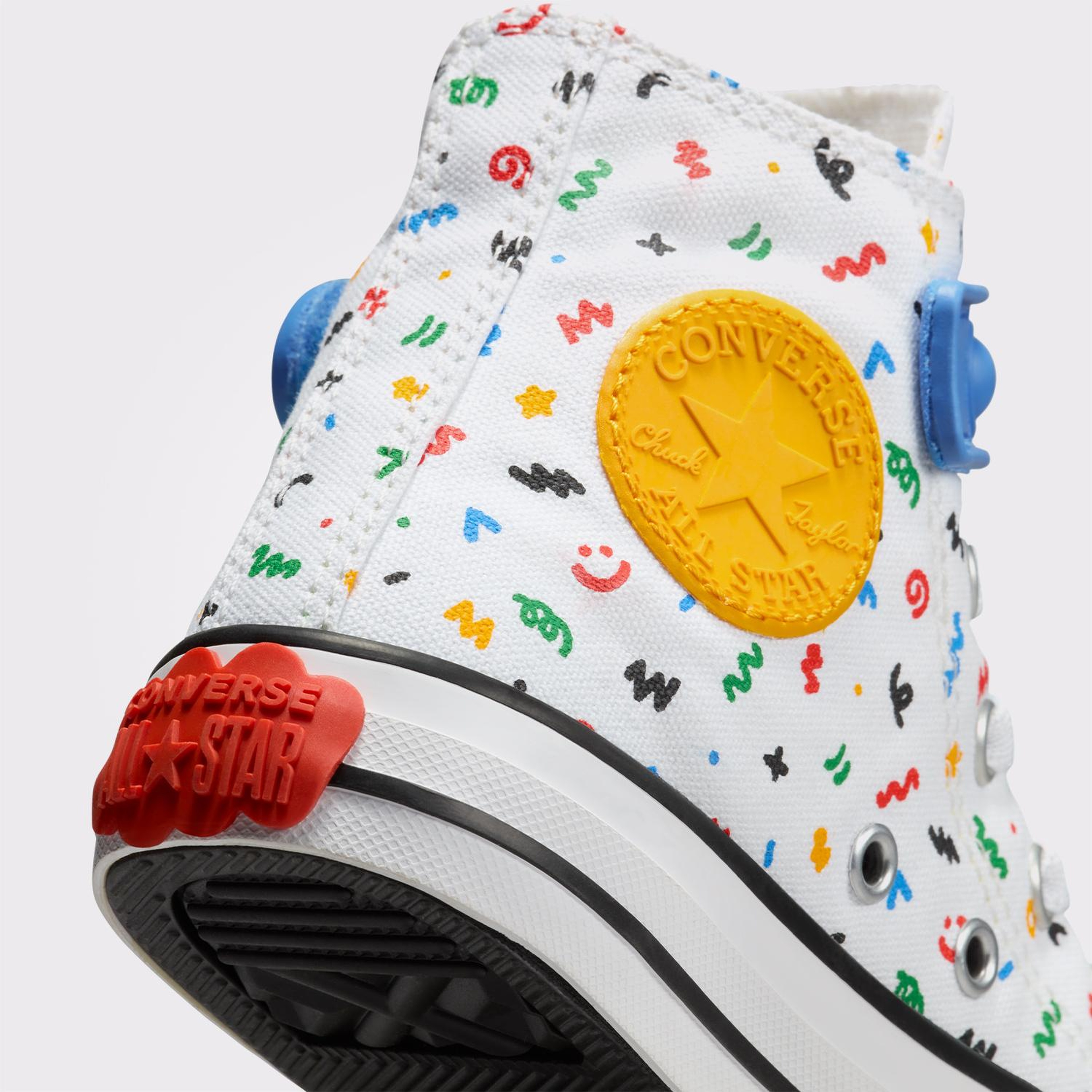 Converse Chuck Taylor All Star Doodles Çocuk Beyaz Sneaker