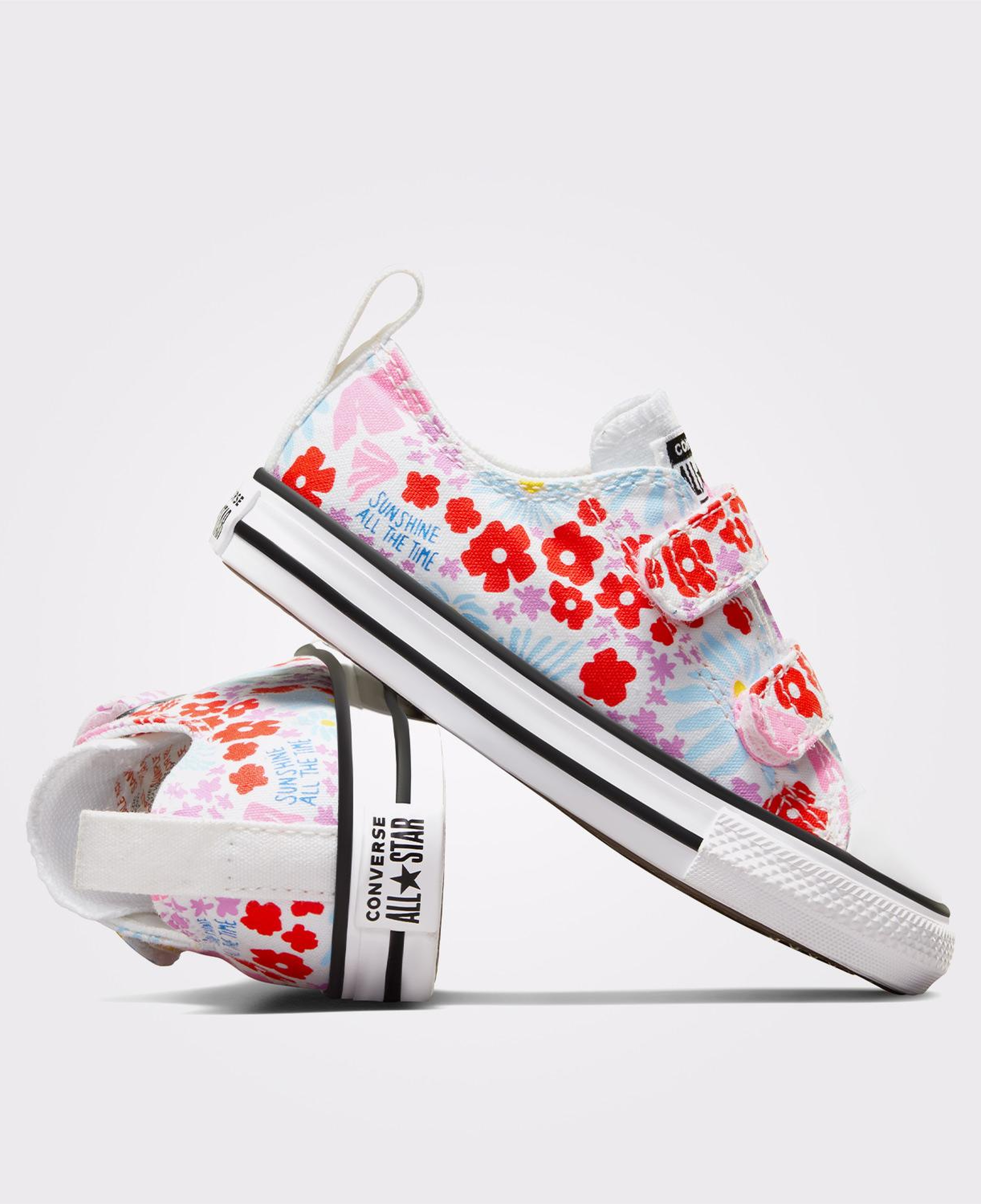 Converse Chuck Taylor All Star Easy On Floral Çocuk Renkli Sneaker