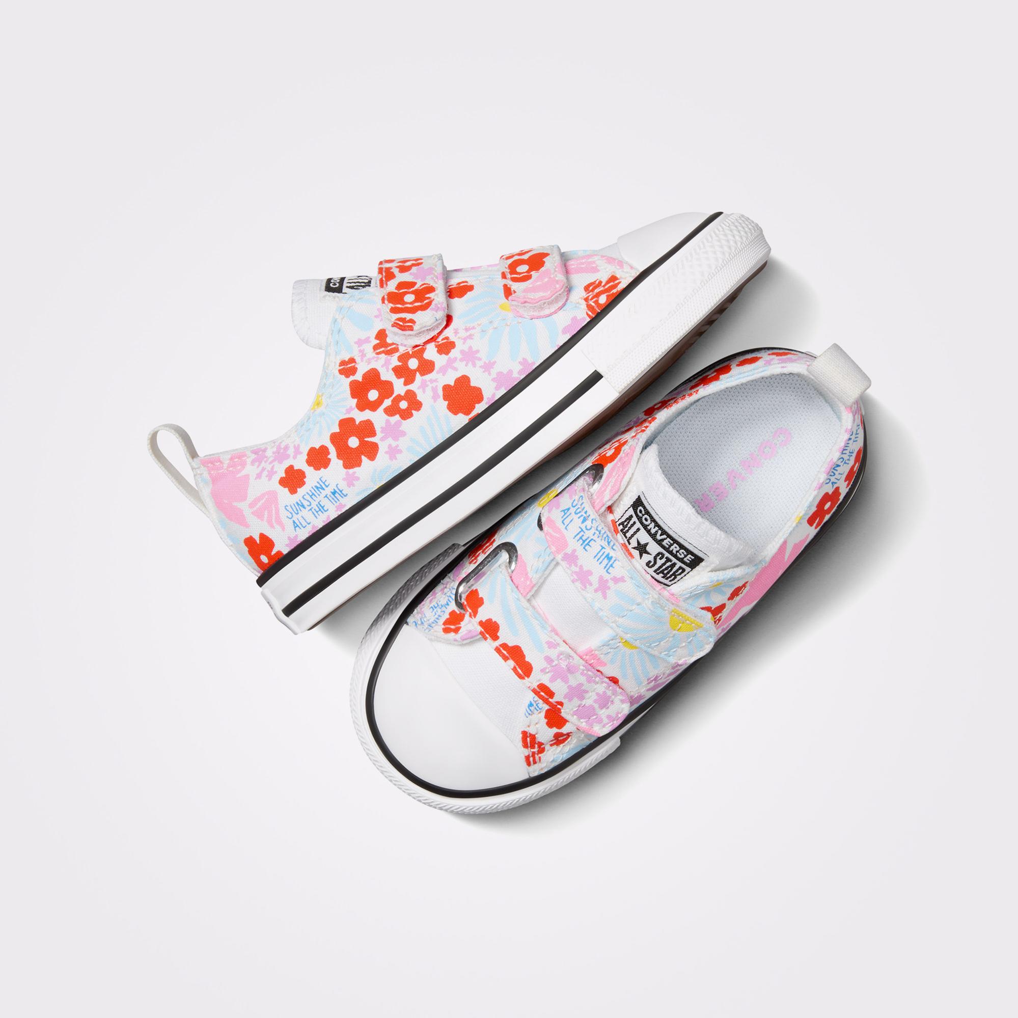 Converse Chuck Taylor All Star Easy On Floral Çocuk Renkli Sneaker