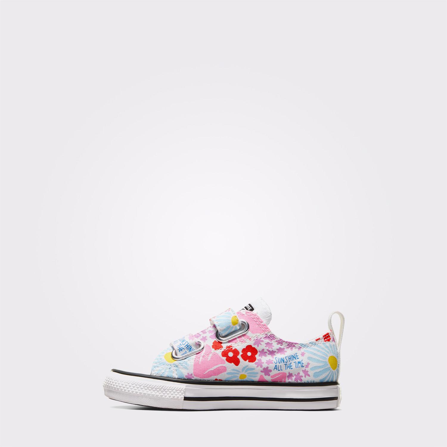 Converse Chuck Taylor All Star Easy On Floral Çocuk Renkli Sneaker