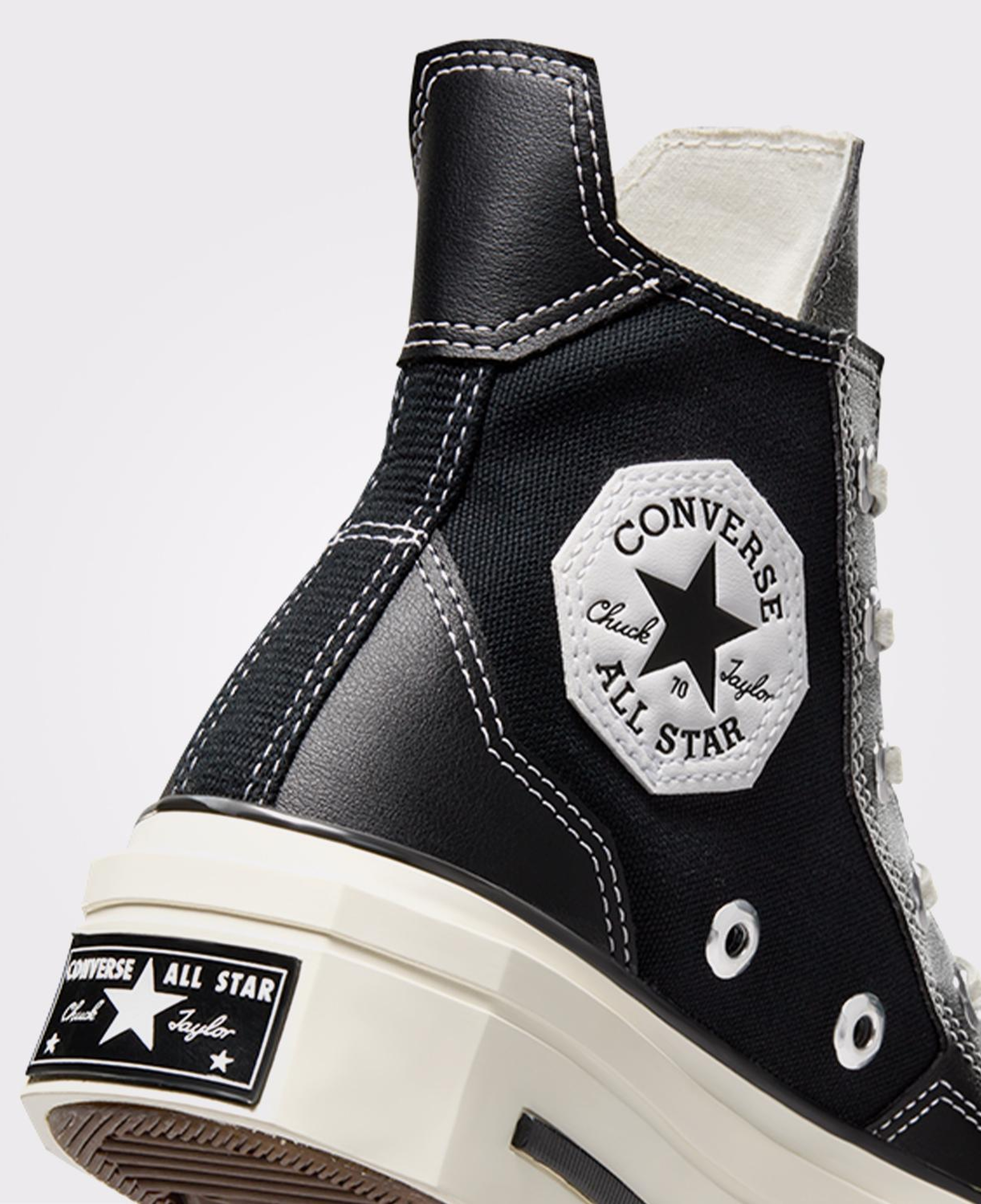 Converse Chuck 70 De Luxe Squared Unisex Siyah Platform Sneaker