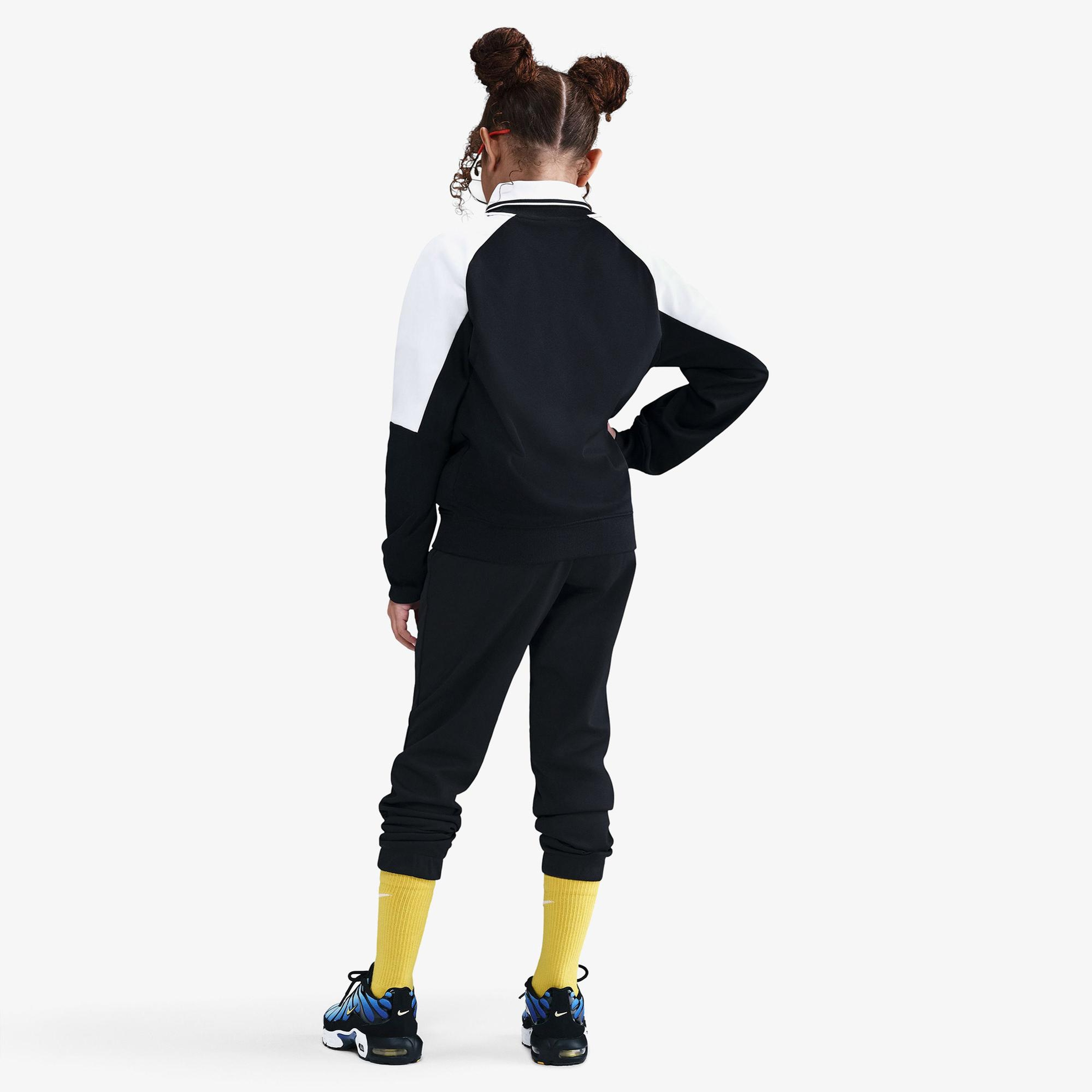 Nike Sportswear Dri-Fit Crew Çocuk Siyah Eşofman Takımı