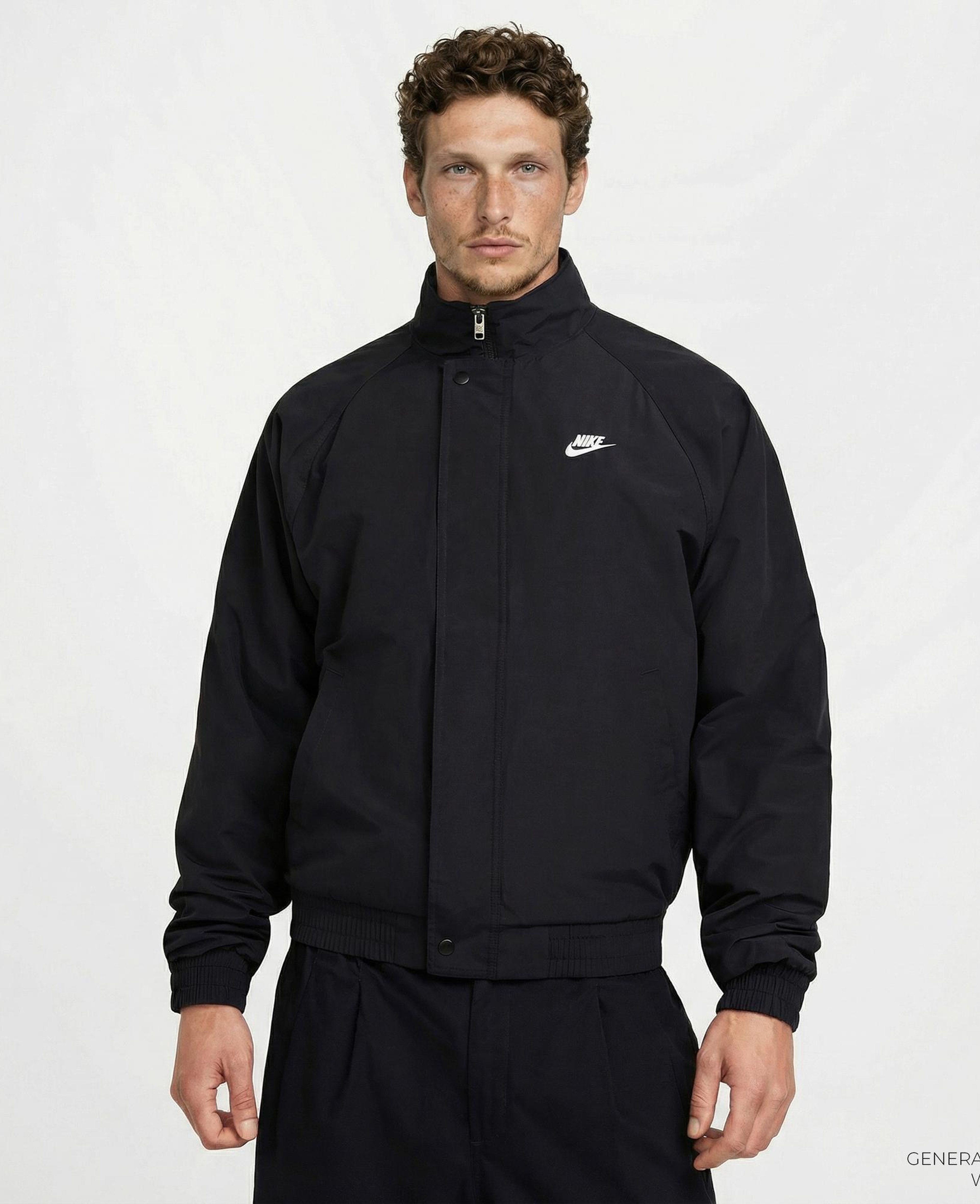 Nike Club Futura Erkek Siyah Ceket