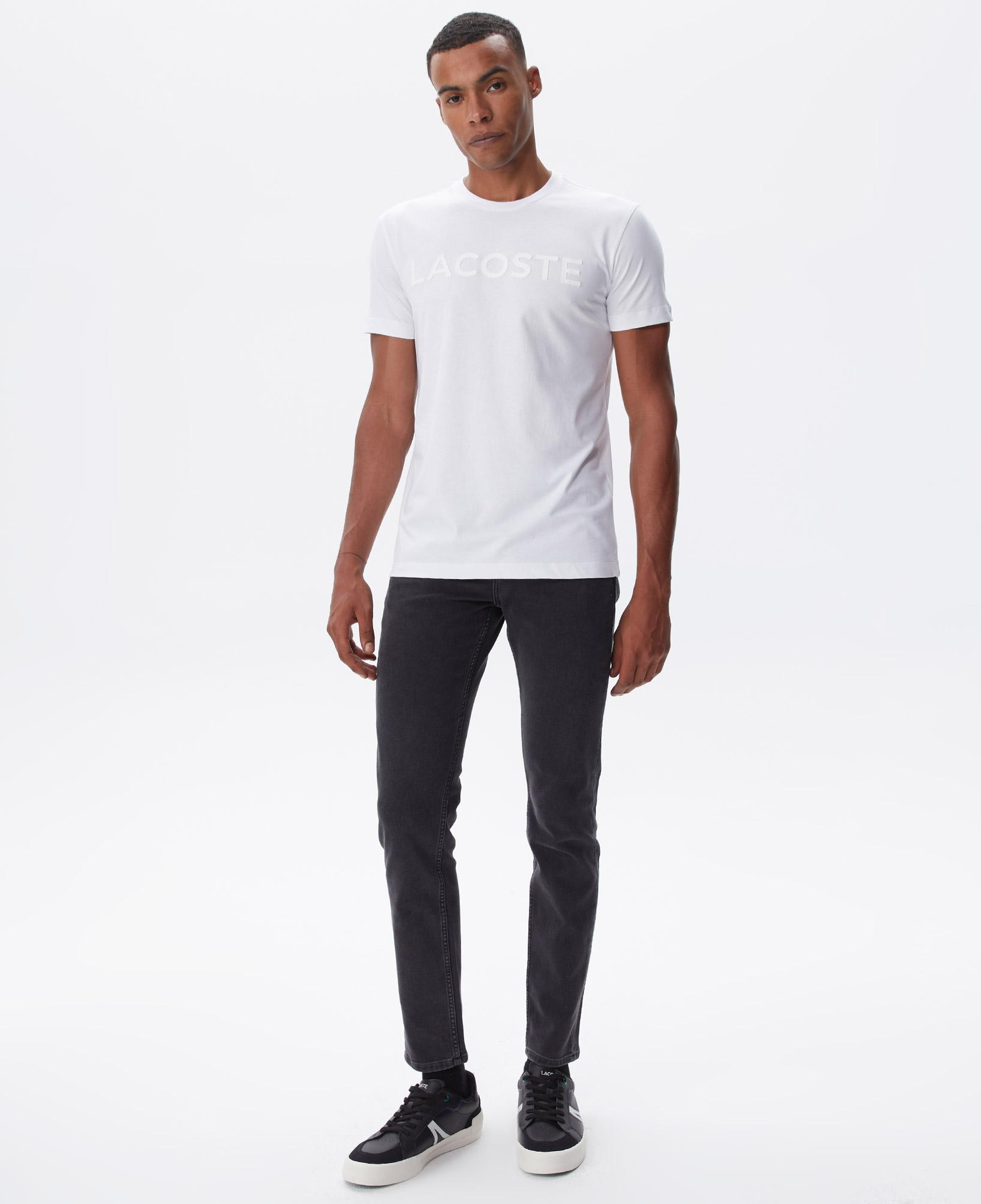 Lacoste Erkek Slim Fit Gri Jean Pantolon