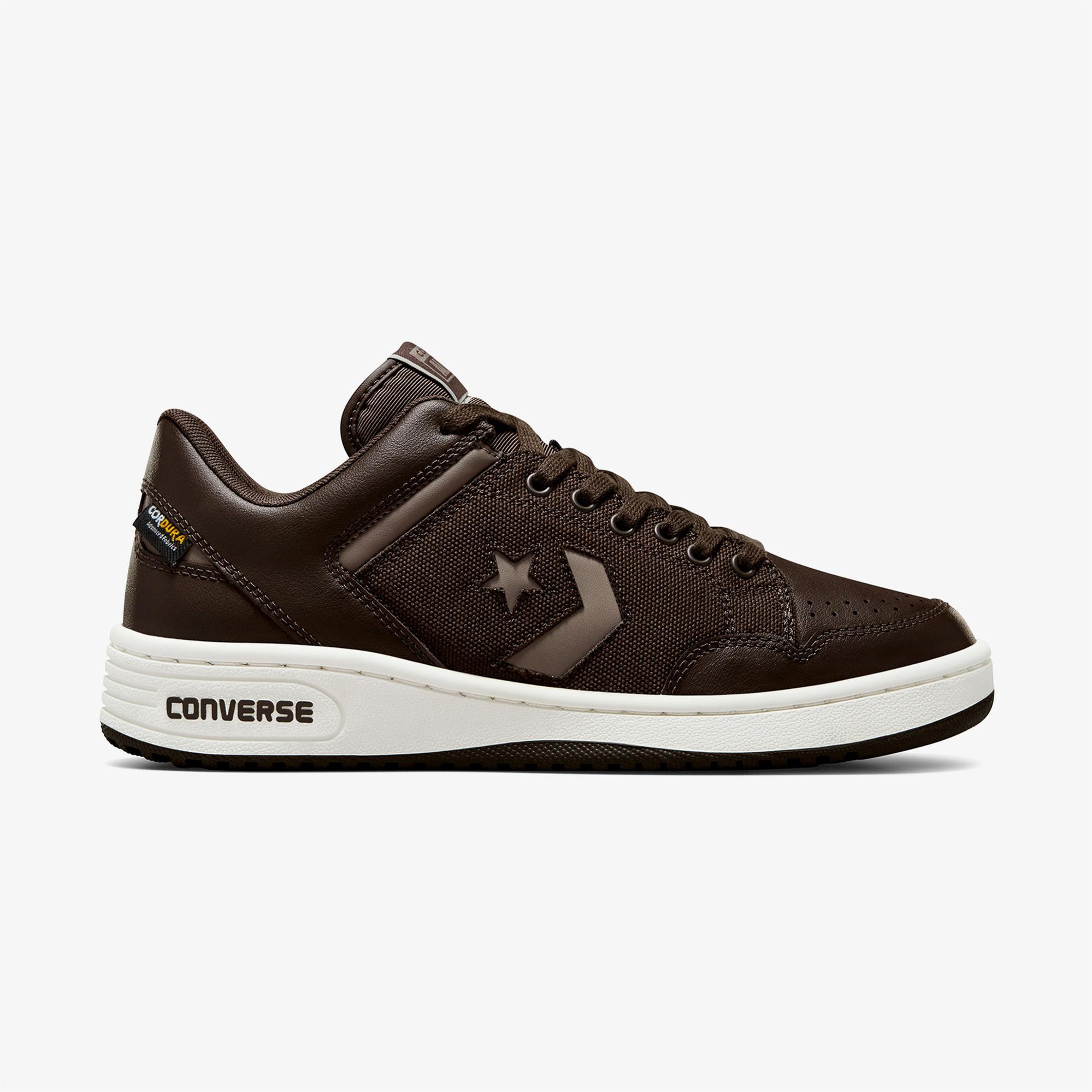 Converse Weapon Unisex Kahverengi Deri & Cordura Sneaker