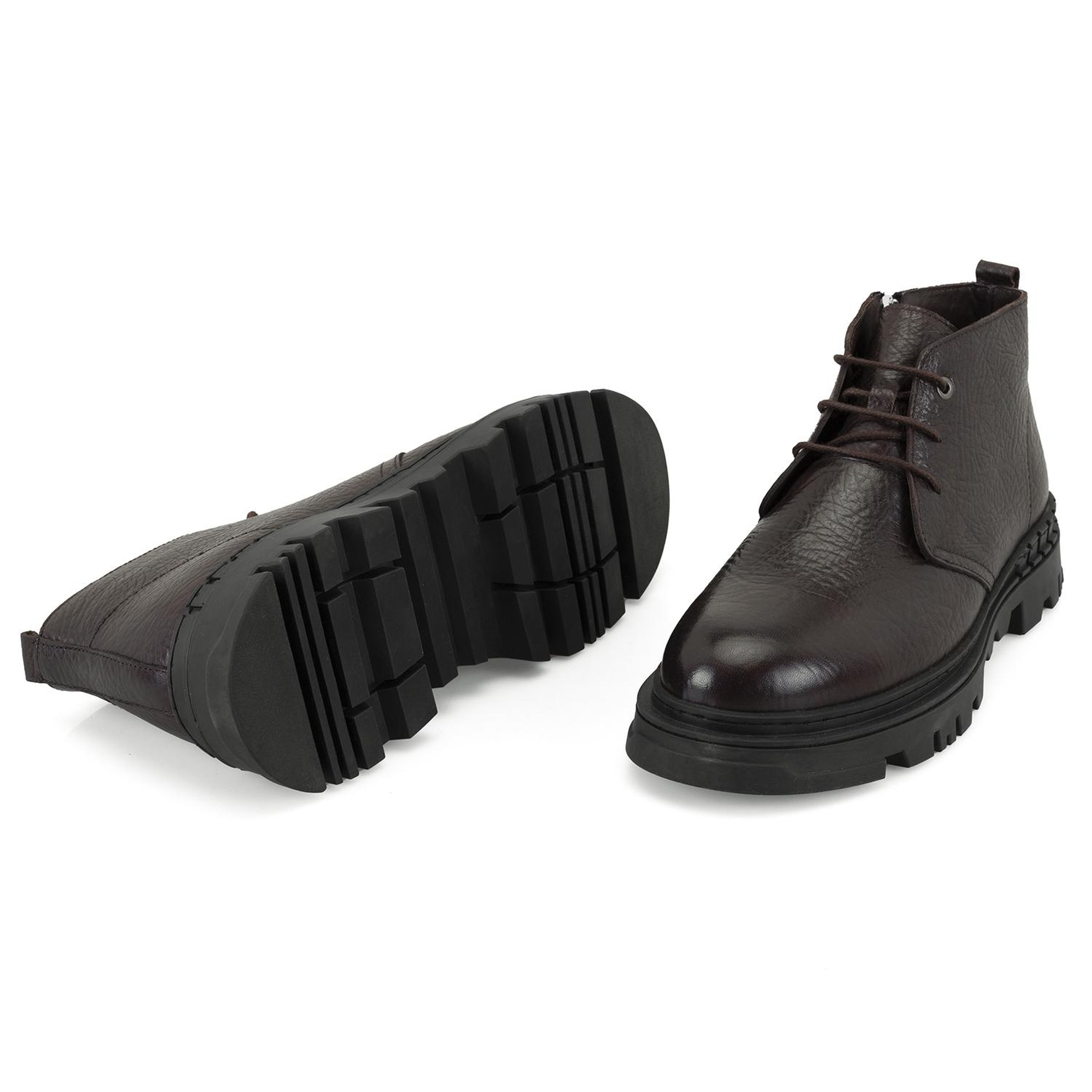 Lionra Kahve Erkek Deri Bot