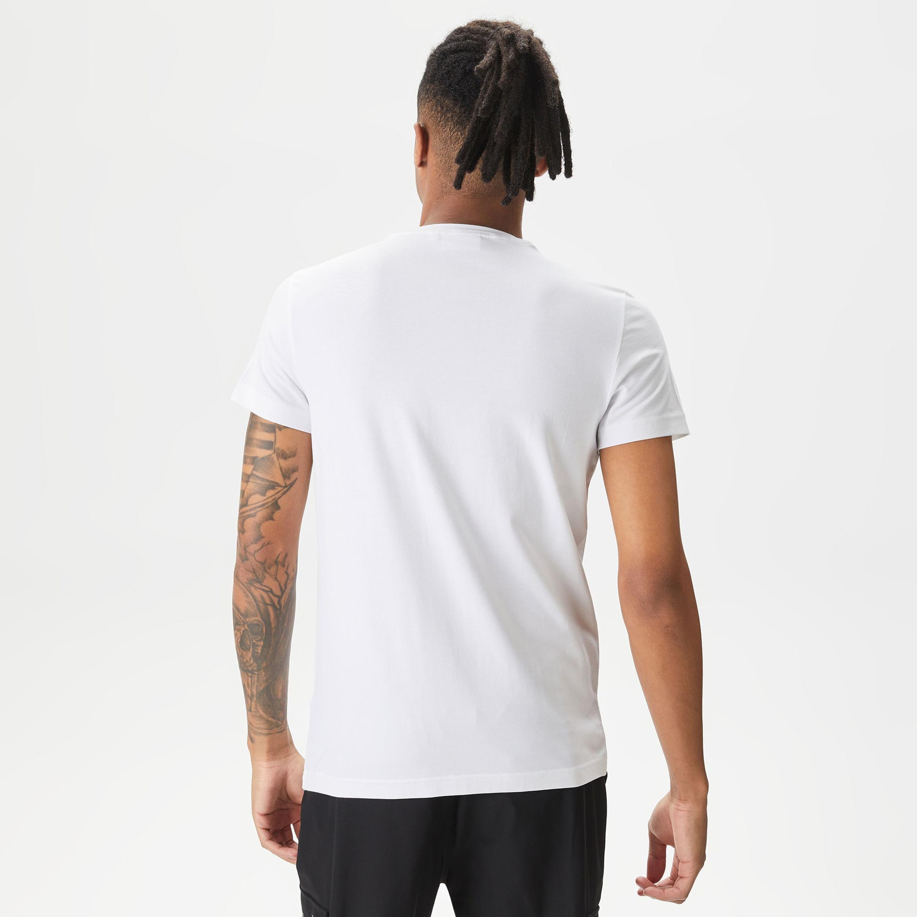 Calvin Klein Essentials Erkek Beyaz T-shirt