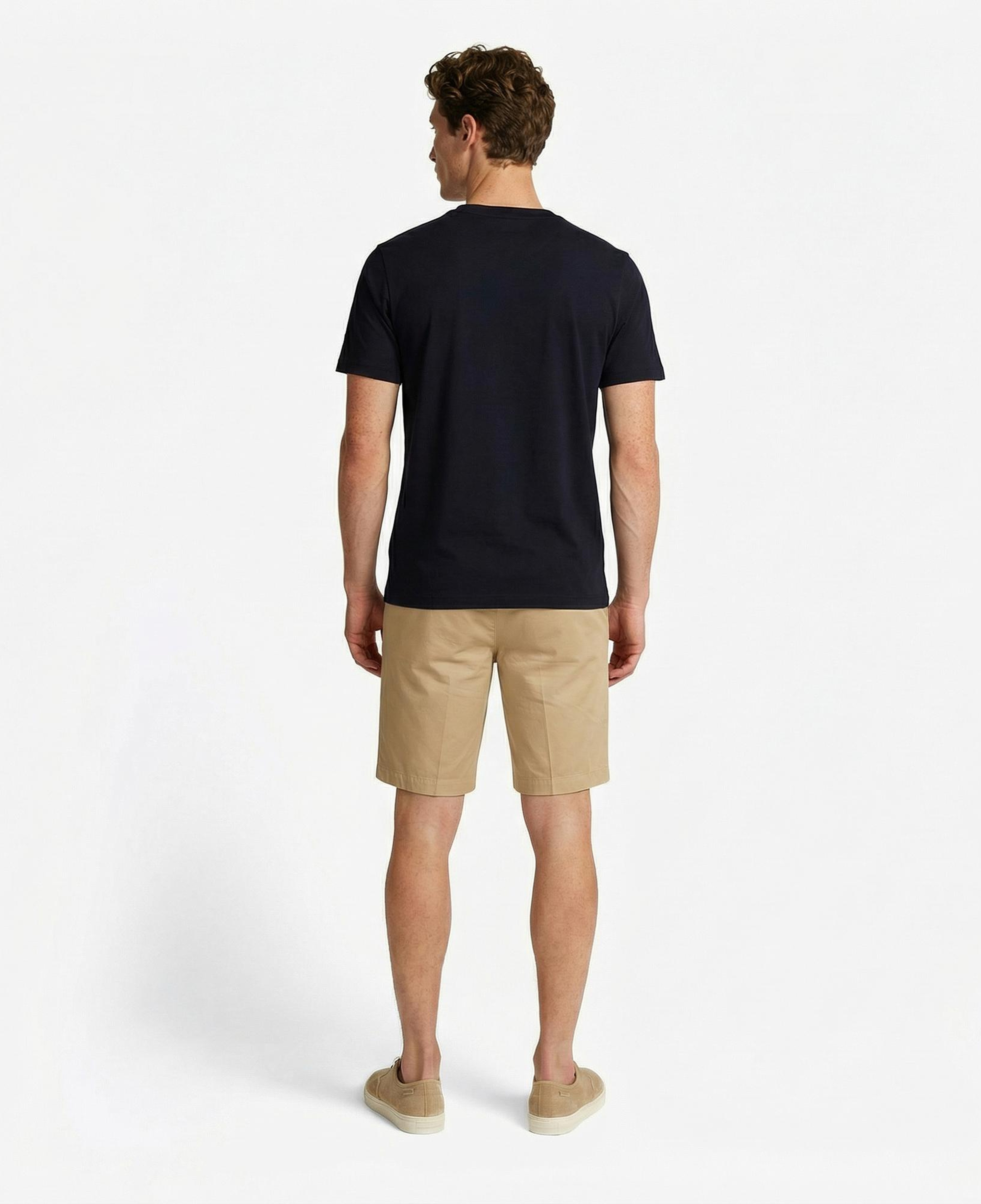 Tommy Hilfiger Brand Love Erkek Lacivert T-Shirt