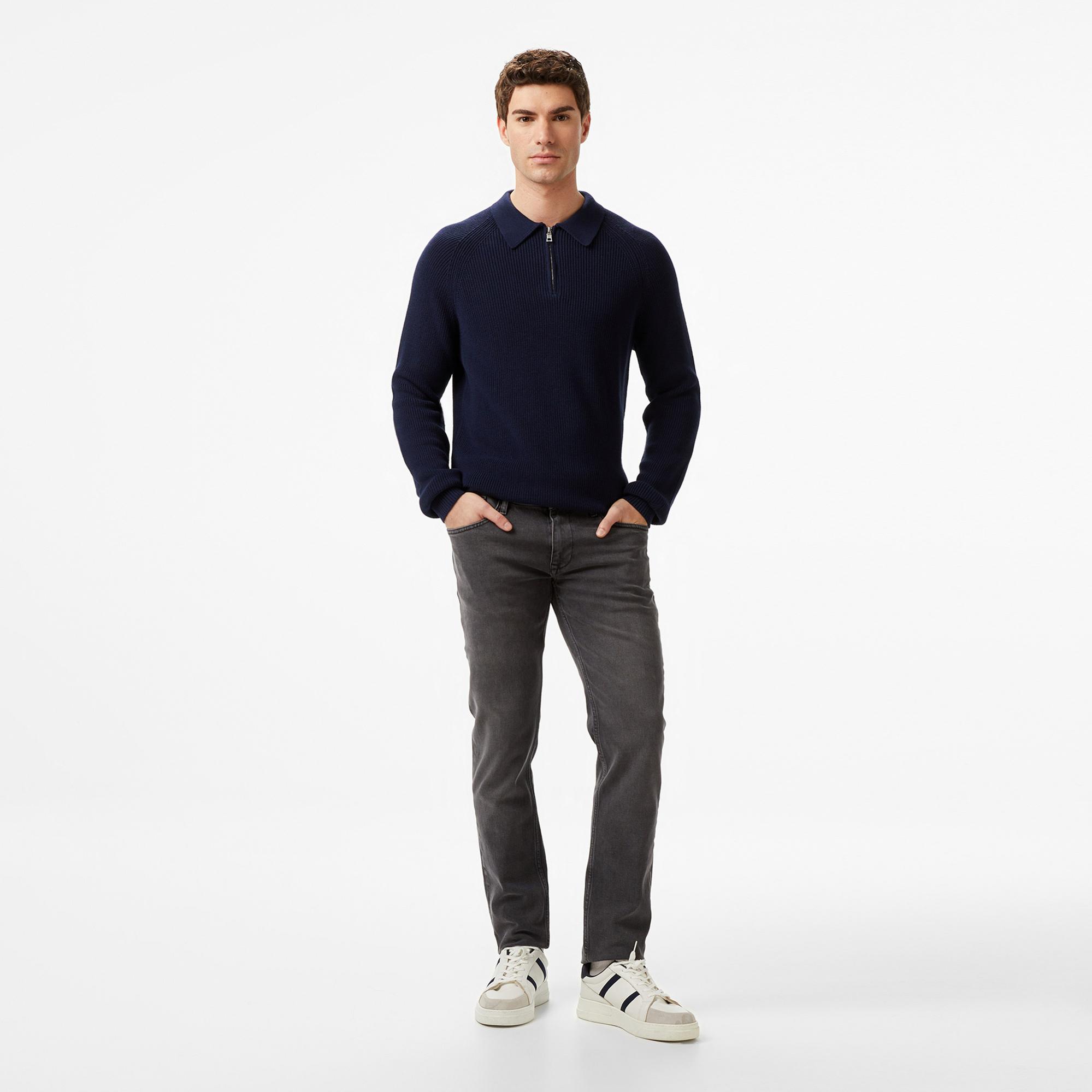 Nautica Erkek Lacivert Classic Fit Kazak